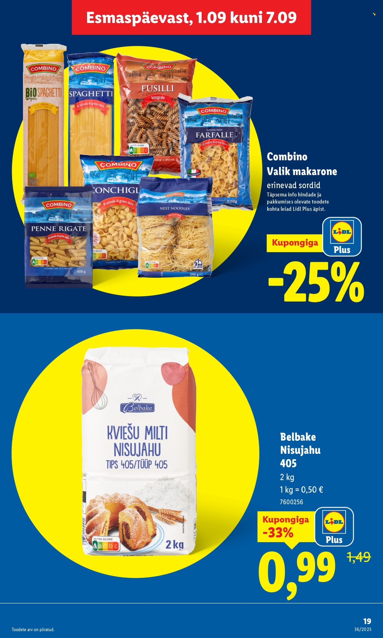 lidl - Lidl kliendileht - Kliendileht (1.09 - 7.09.2025) - page: 19