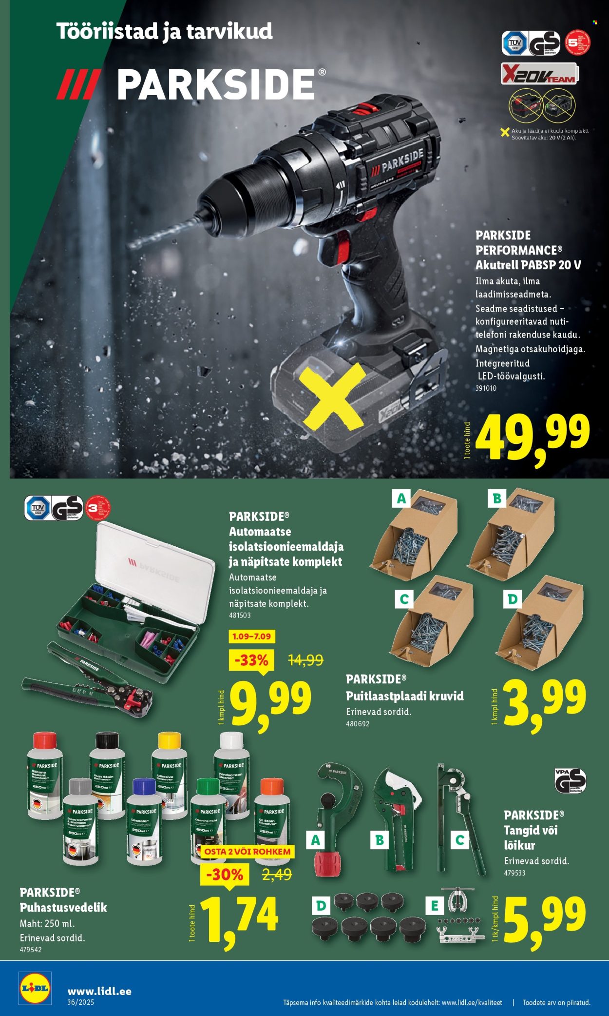 lidl - Lidl kliendileht - Kliendileht (1.09 - 7.09.2025) - page: 46