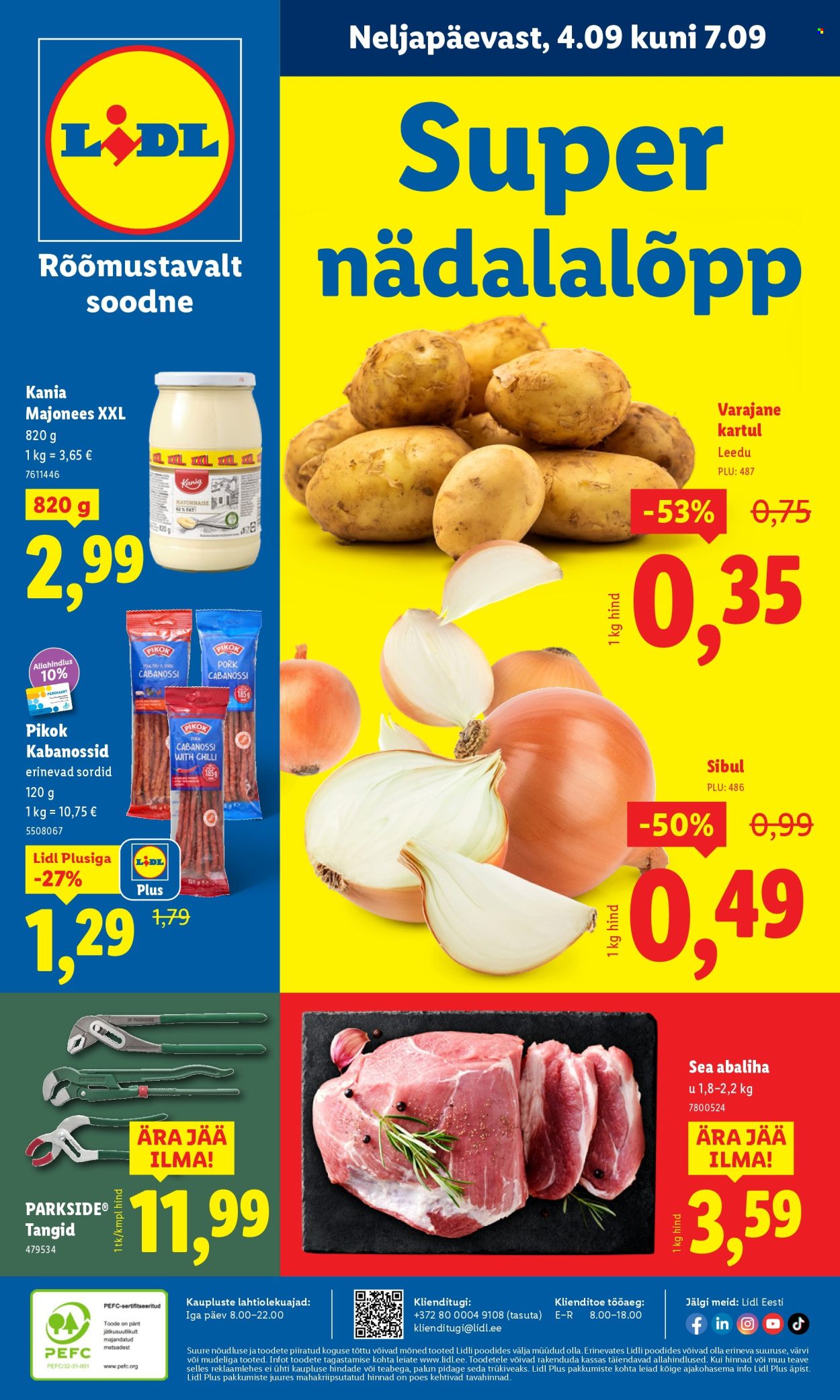 lidl - Lidl kliendileht - Kliendileht (1.09 - 7.09.2025) - page: 64