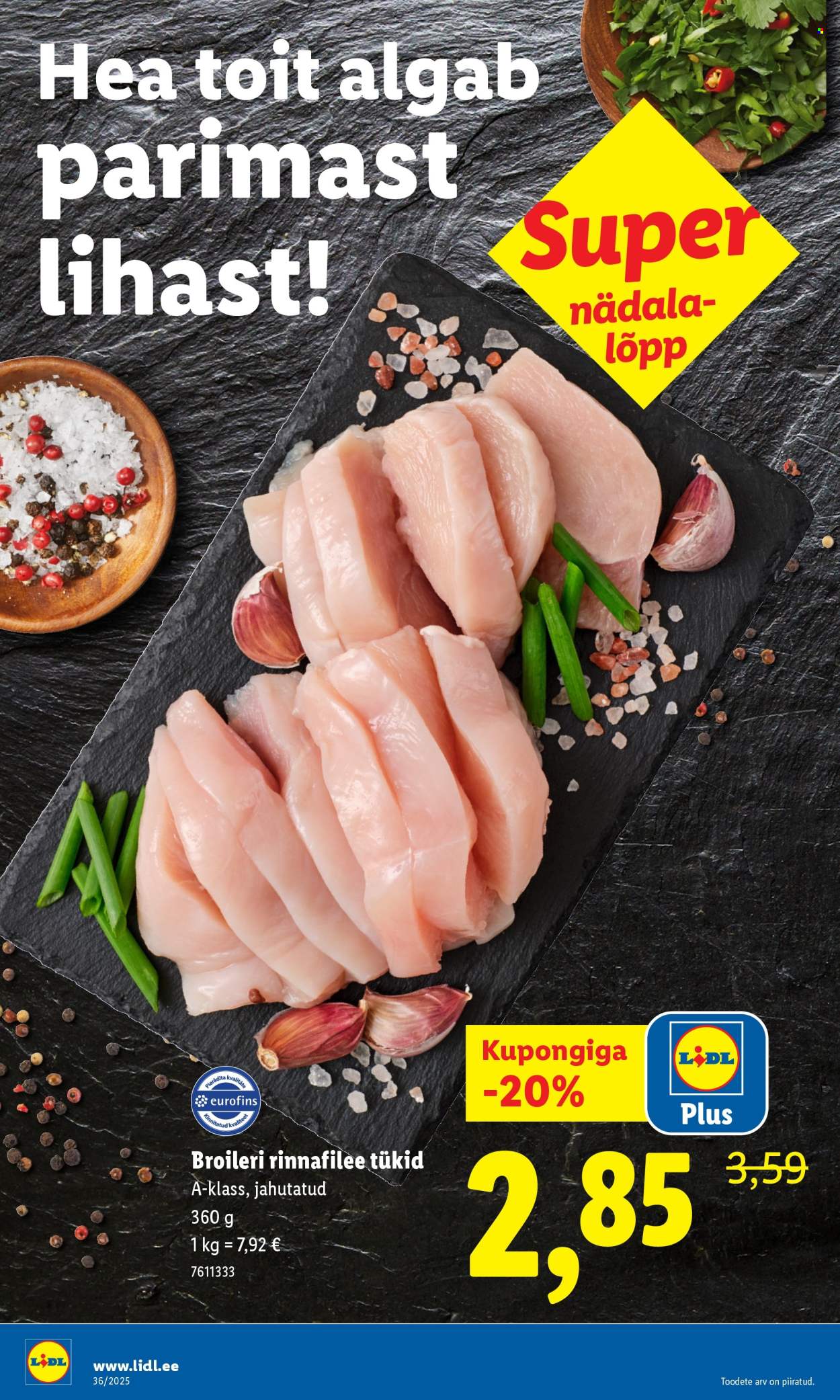 lidl - Lidl kliendileht - Kliendileht (1.09 - 7.09.2025) - page: 58