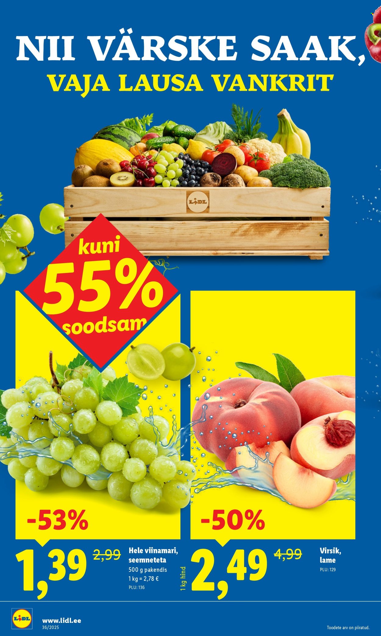lidl - Lidl kliendileht - Kliendileht (1.09 - 7.09.2025) - page: 4
