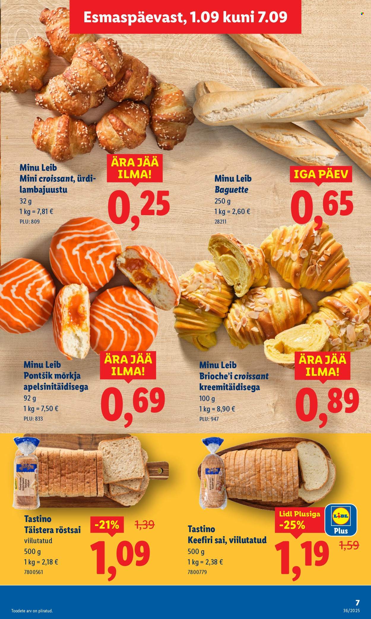 lidl - Lidl kliendileht - Kliendileht (1.09 - 7.09.2025) - page: 7