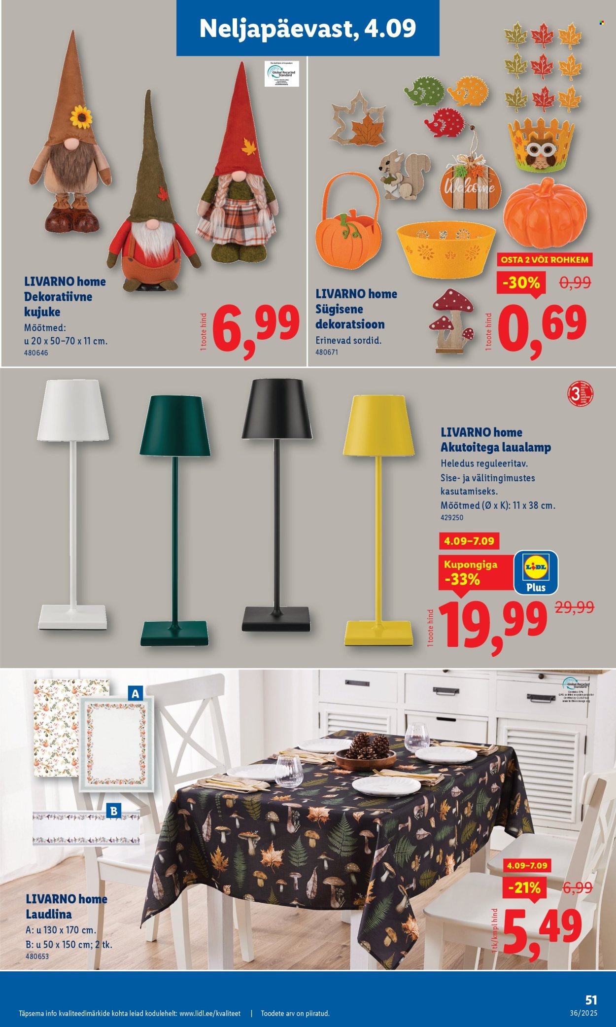 lidl - Lidl kliendileht - Kliendileht (1.09 - 7.09.2025) - page: 51