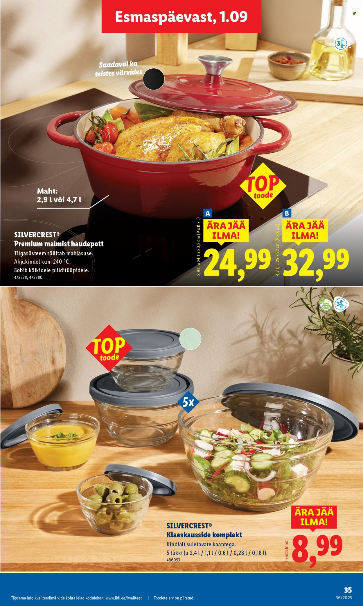 lidl - Lidl kliendileht - Kliendileht (1.09 - 7.09.2025) - page: 35