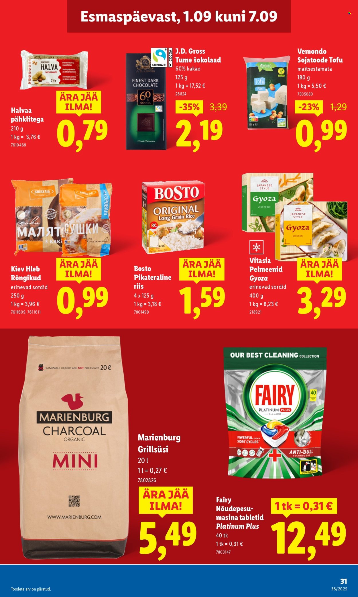 lidl - Lidl kliendileht - Kliendileht (1.09 - 7.09.2025) - page: 31