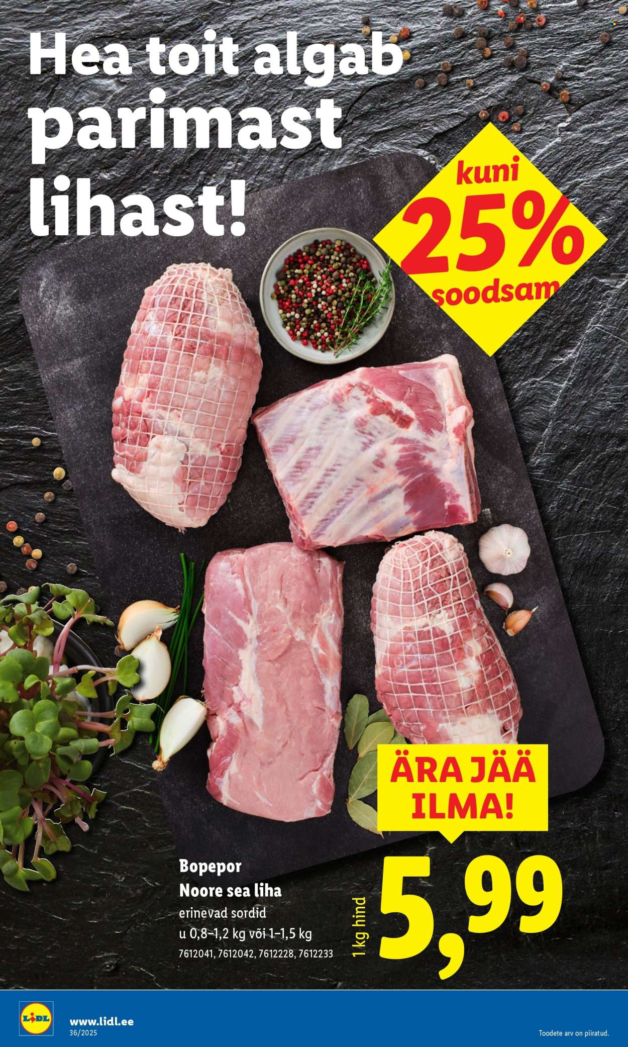 lidl - Lidl kliendileht - Kliendileht (1.09 - 7.09.2025) - page: 8