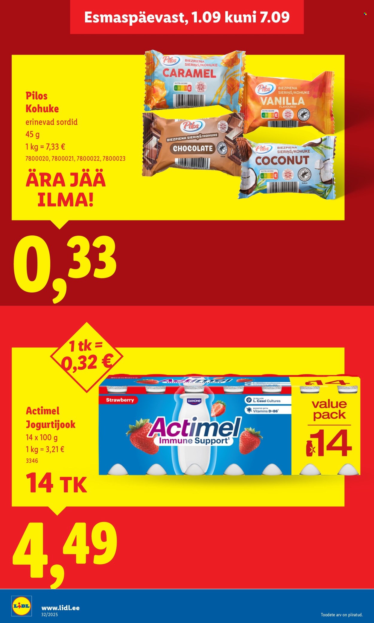 lidl - Lidl kliendileht - Kliendileht (1.09 - 7.09.2025) - page: 16