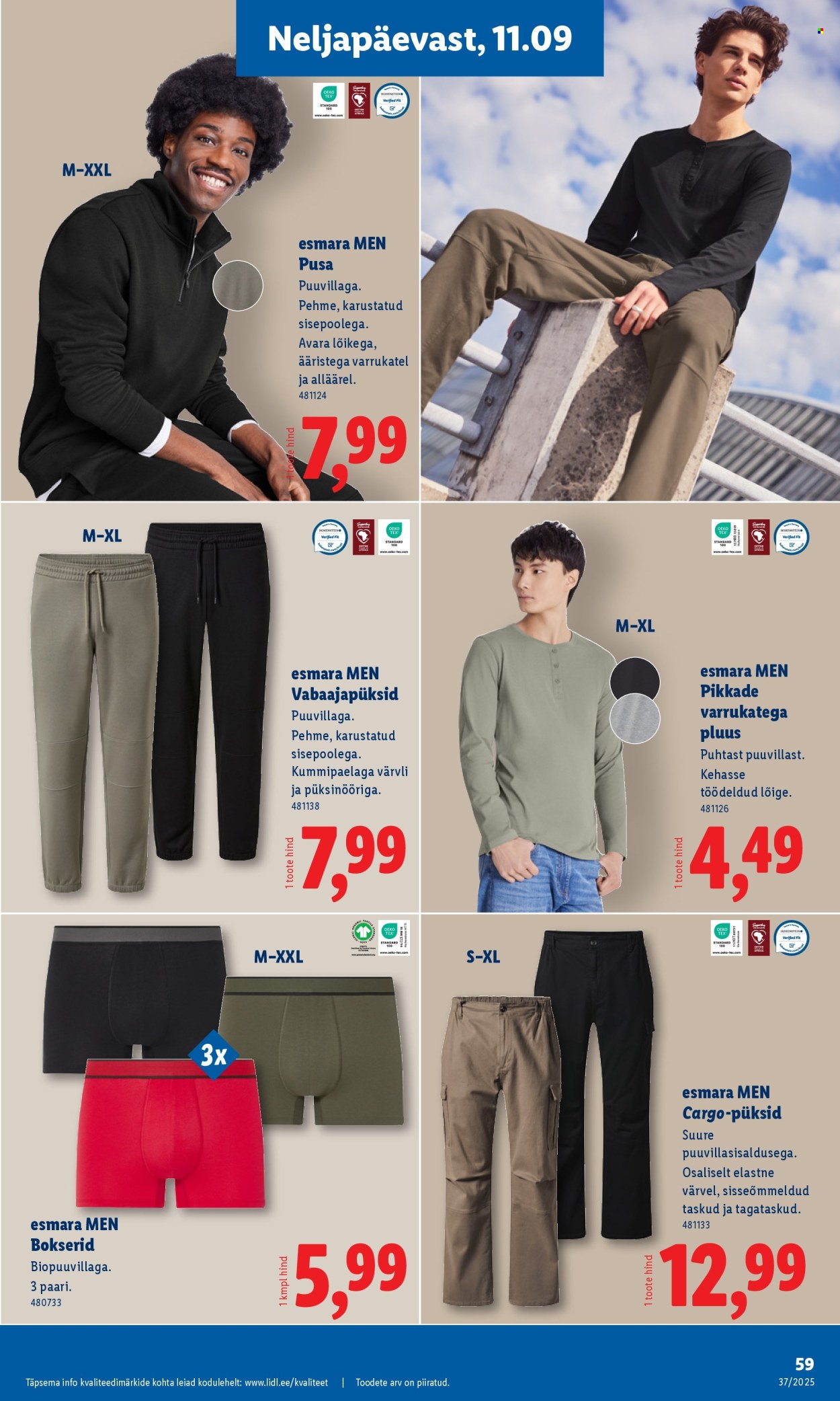 lidl - Lidl kliendileht - Kliendileht (8.09 - 14.09.2025) - page: 59