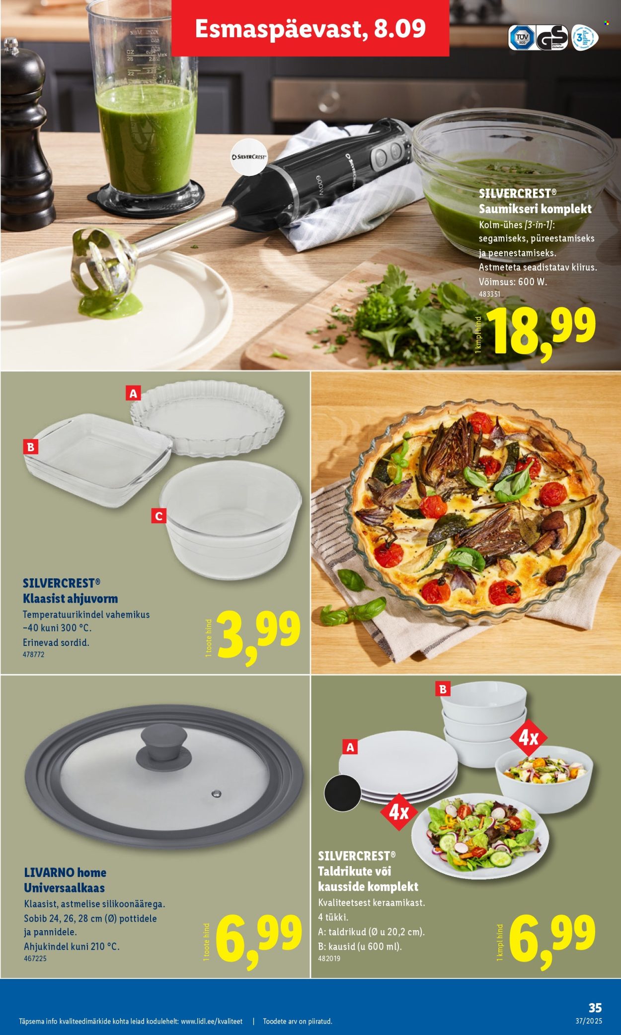 lidl - Lidl kliendileht - Kliendileht (8.09 - 14.09.2025) - page: 35