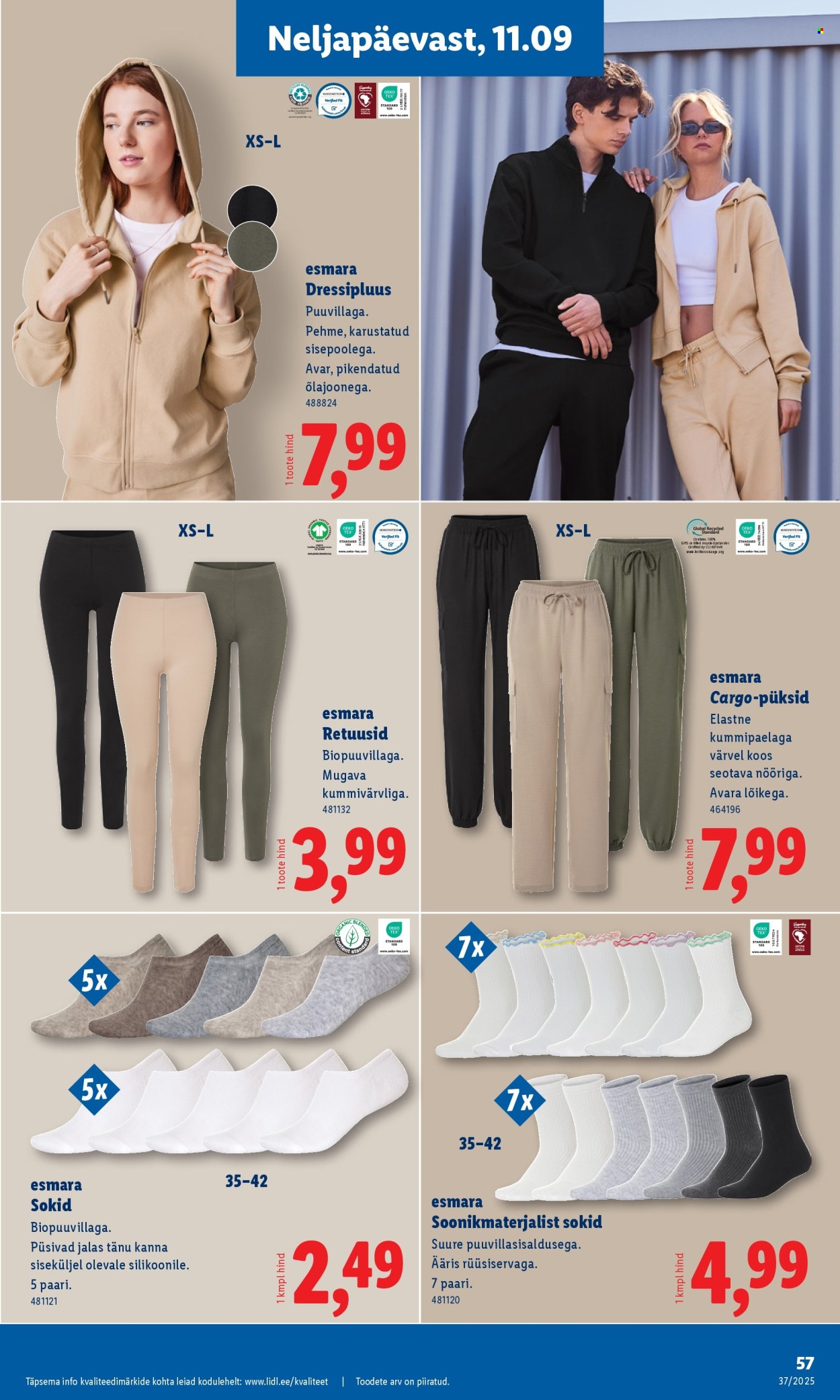 lidl - Lidl kliendileht - Kliendileht (8.09 - 14.09.2025) - page: 57