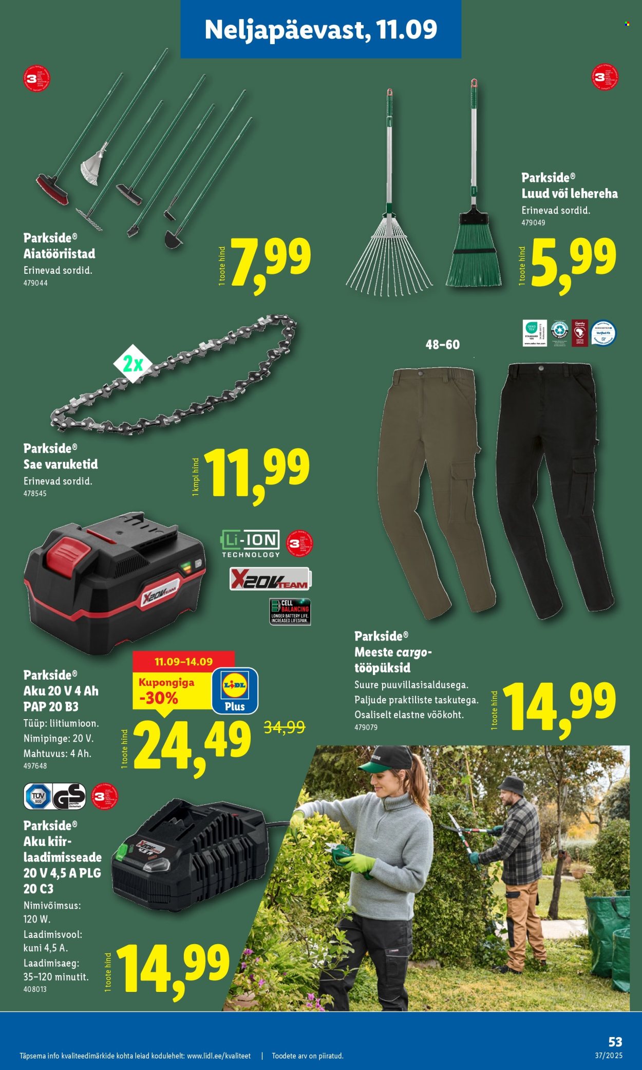 lidl - Lidl kliendileht - Kliendileht (8.09 - 14.09.2025) - page: 53