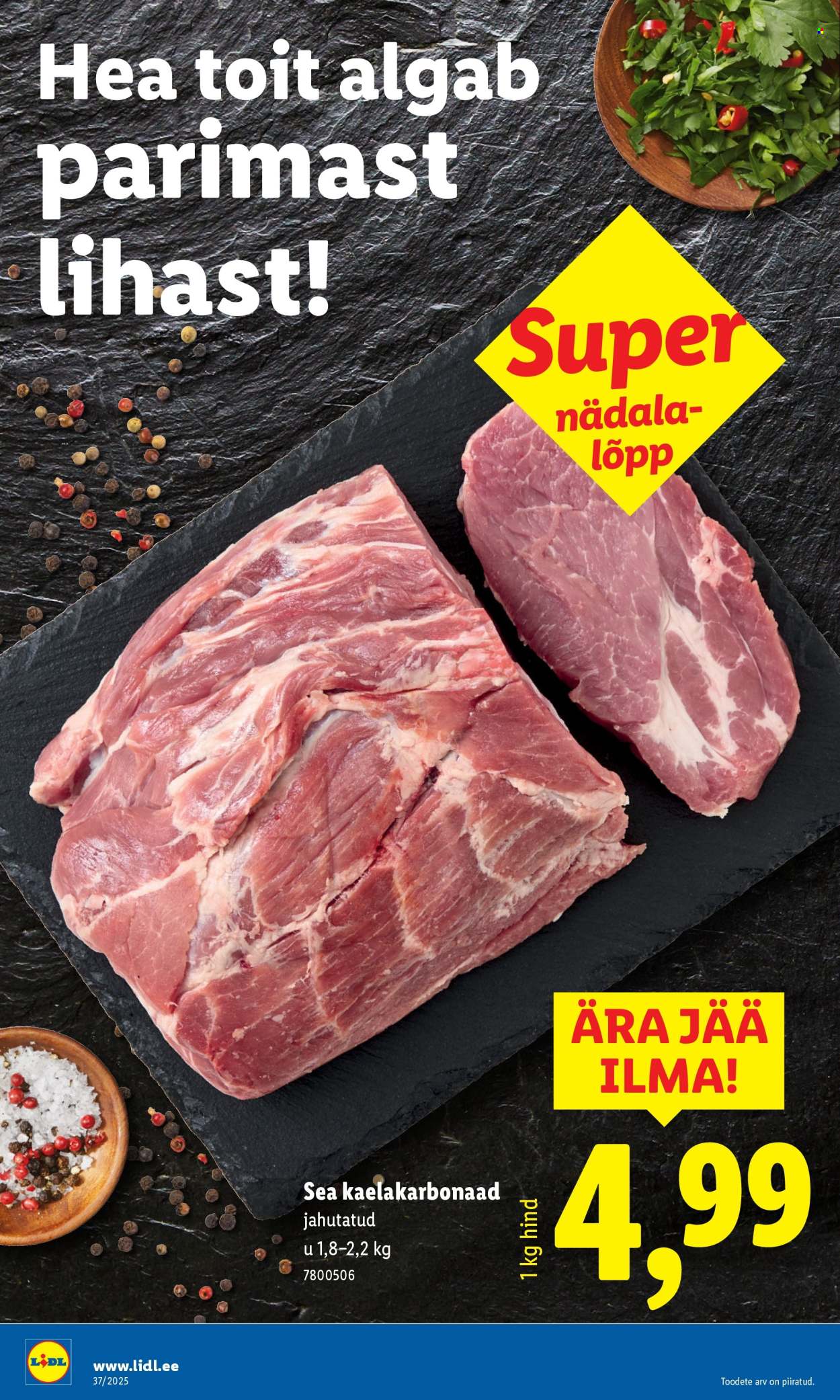 lidl - Lidl kliendileht - Kliendileht (8.09 - 14.09.2025) - page: 62