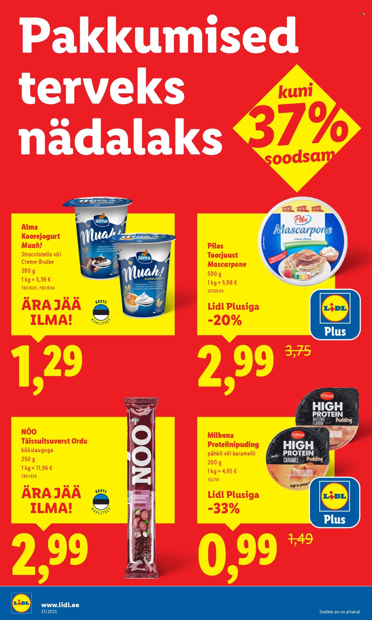 lidl - Lidl kliendileht - Kliendileht (8.09 - 14.09.2025) - page: 22