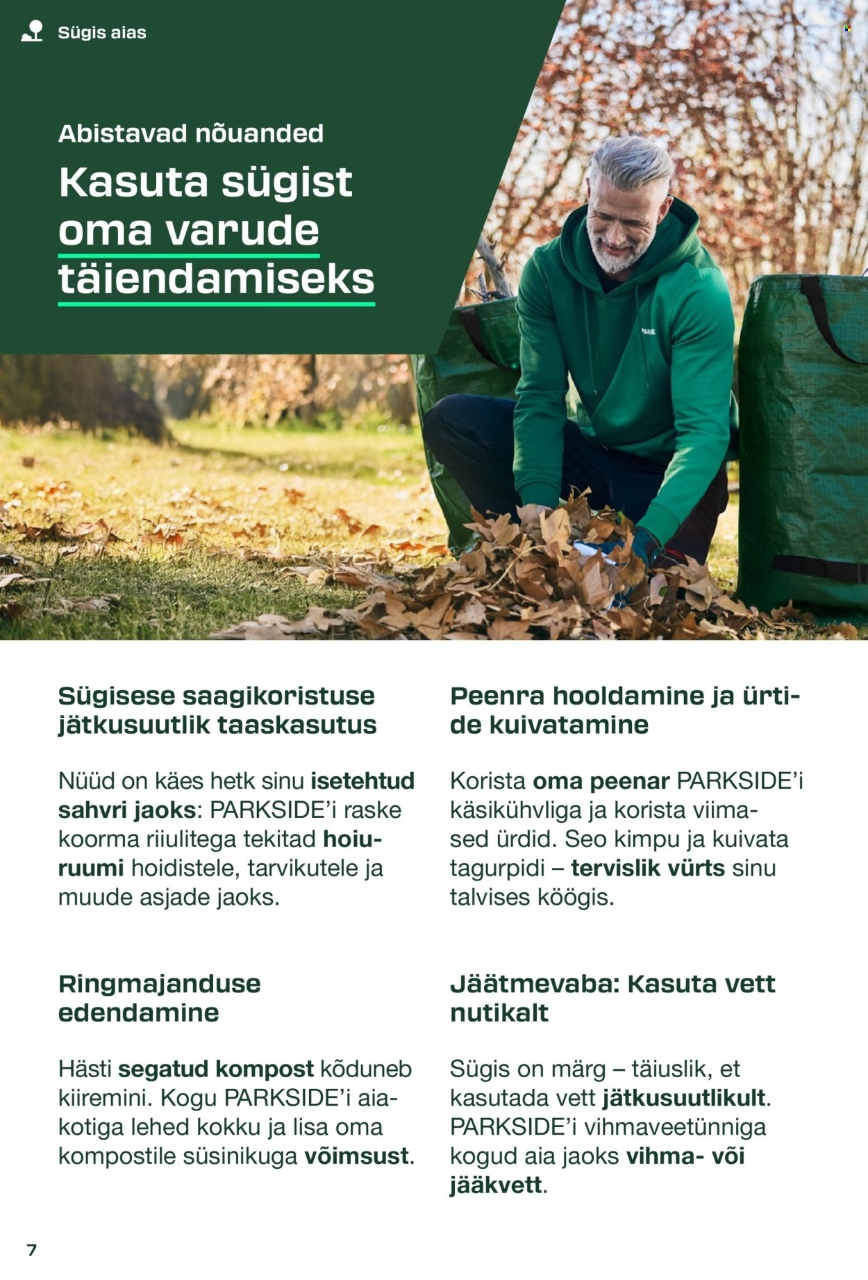 lidl - Lidl kliendileht - PARKSIDE kataloog - page: 7