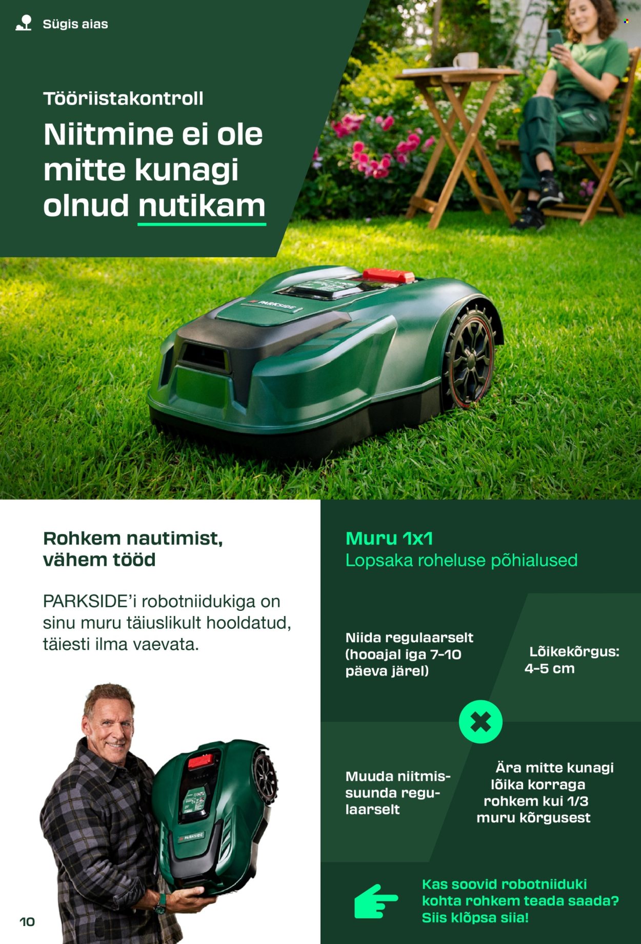 lidl - Lidl kliendileht - PARKSIDE kataloog - page: 10