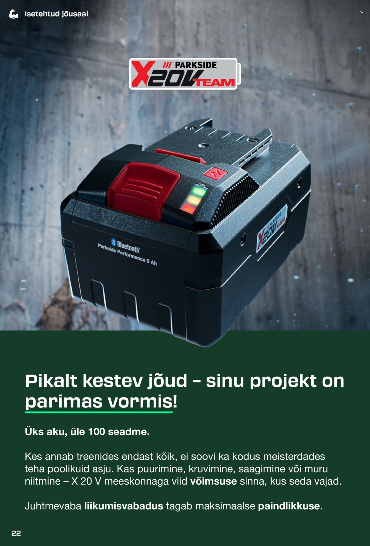 lidl - Lidl kliendileht - PARKSIDE kataloog - page: 22