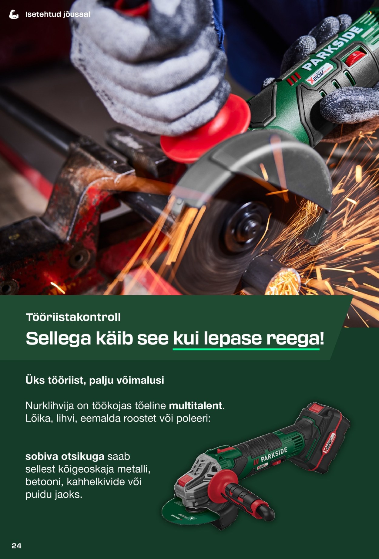 lidl - Lidl kliendileht - PARKSIDE kataloog - page: 24