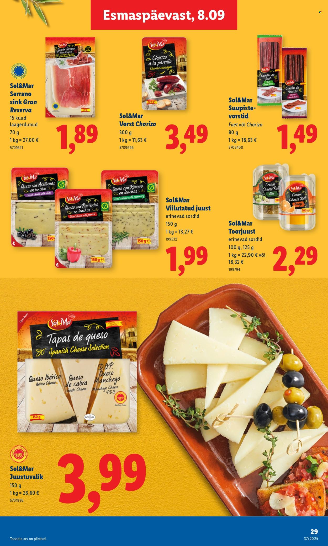 lidl - Lidl kliendileht - Nädalalõpu pakkumised (11.09 - 14.09.2025) - page: 29