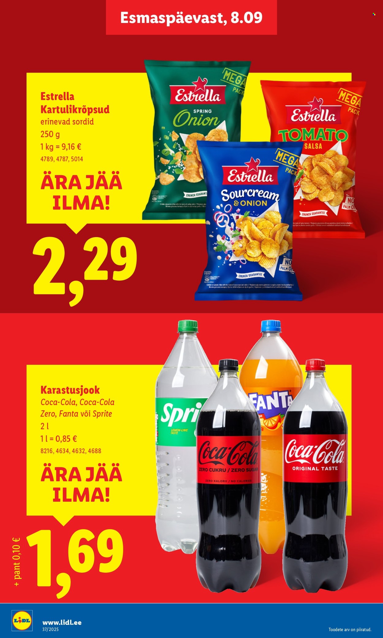 lidl - Lidl kliendileht - Nädalalõpu pakkumised (11.09 - 14.09.2025) - page: 22