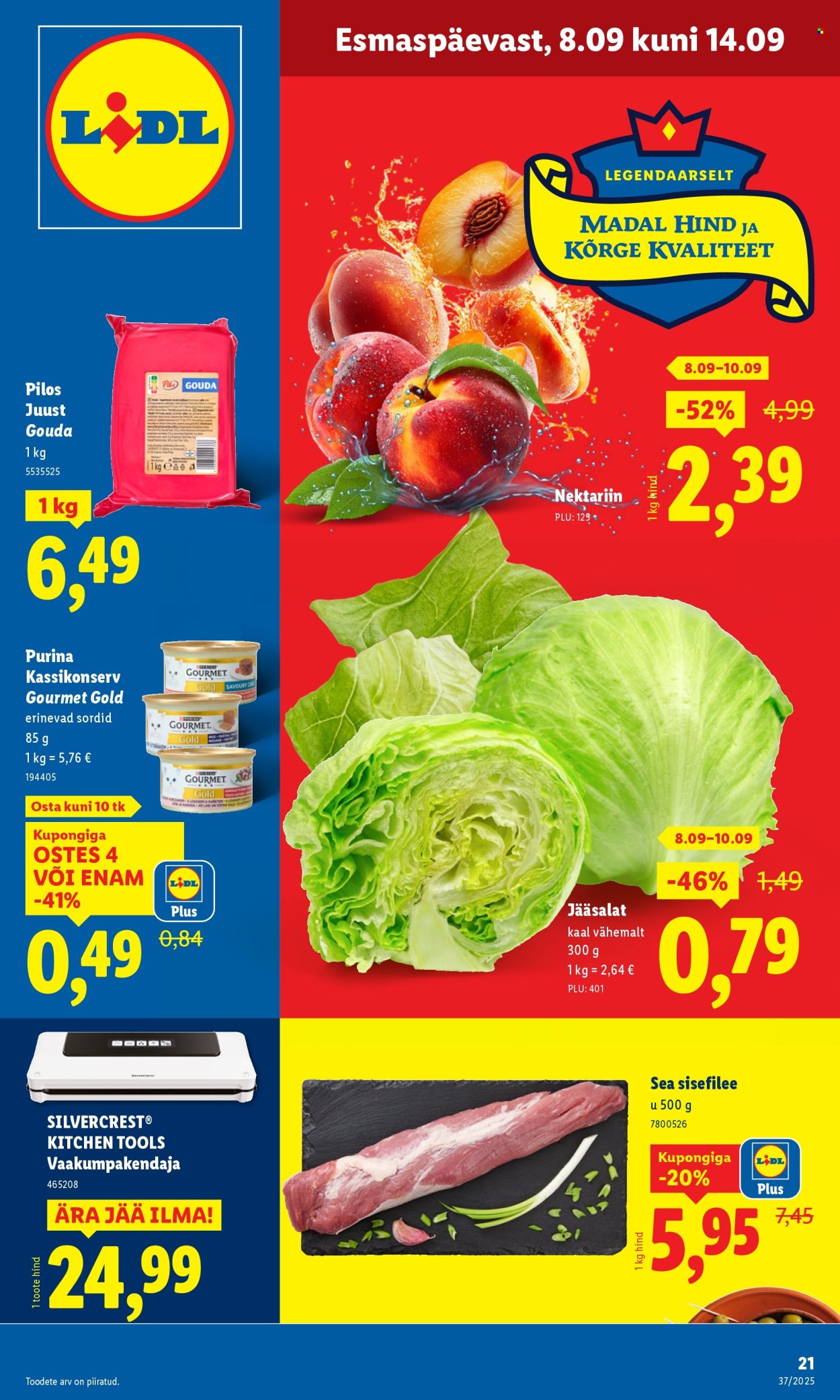 lidl - Lidl kliendileht - Nädalalõpu pakkumised (11.09 - 14.09.2025) - page: 21