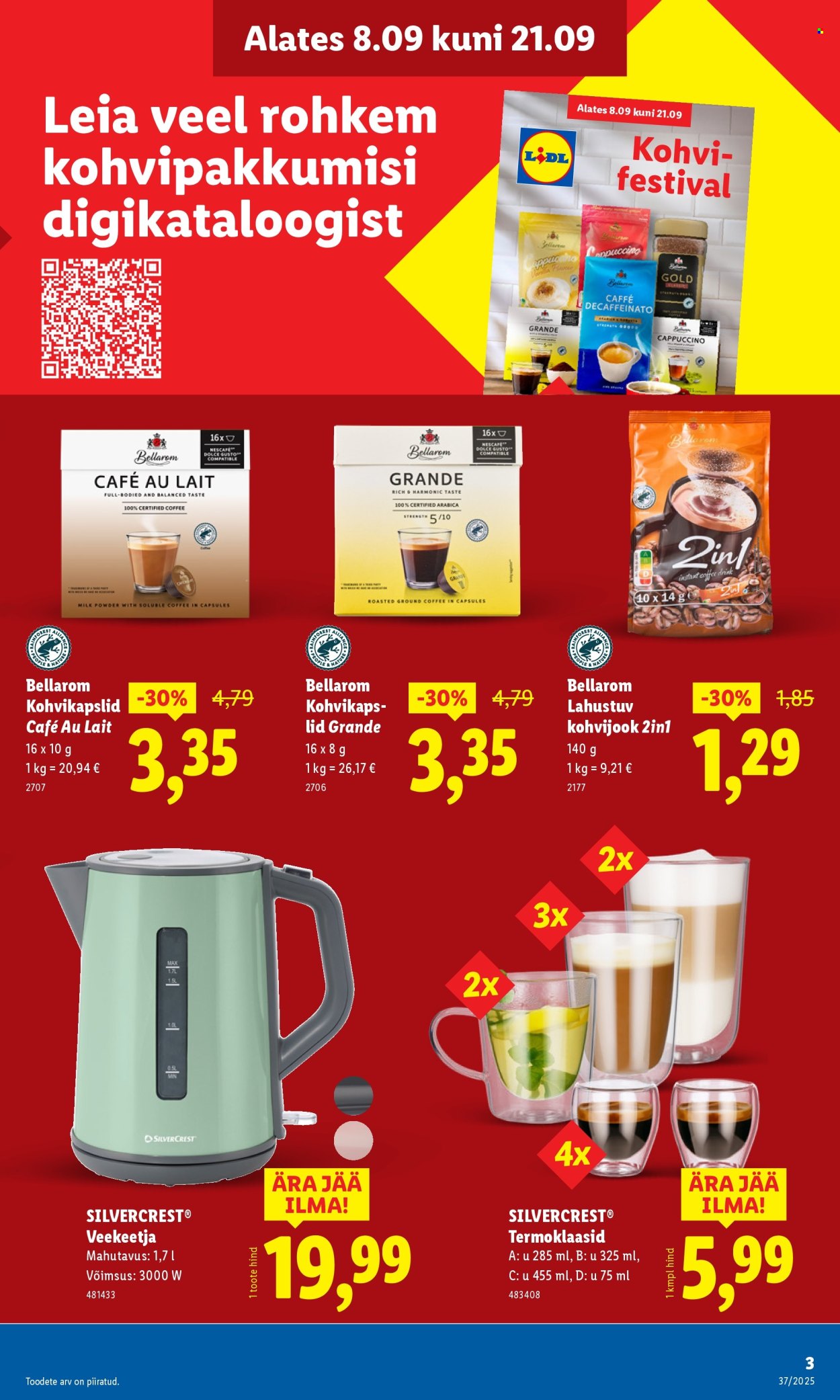 lidl - Lidl kliendileht - Nädalalõpu pakkumised (11.09 - 14.09.2025) - page: 3