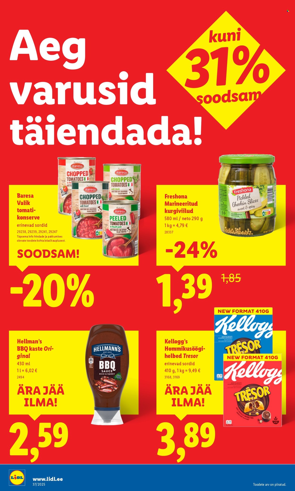lidl - Lidl kliendileht - Nädalalõpu pakkumised (11.09 - 14.09.2025) - page: 36