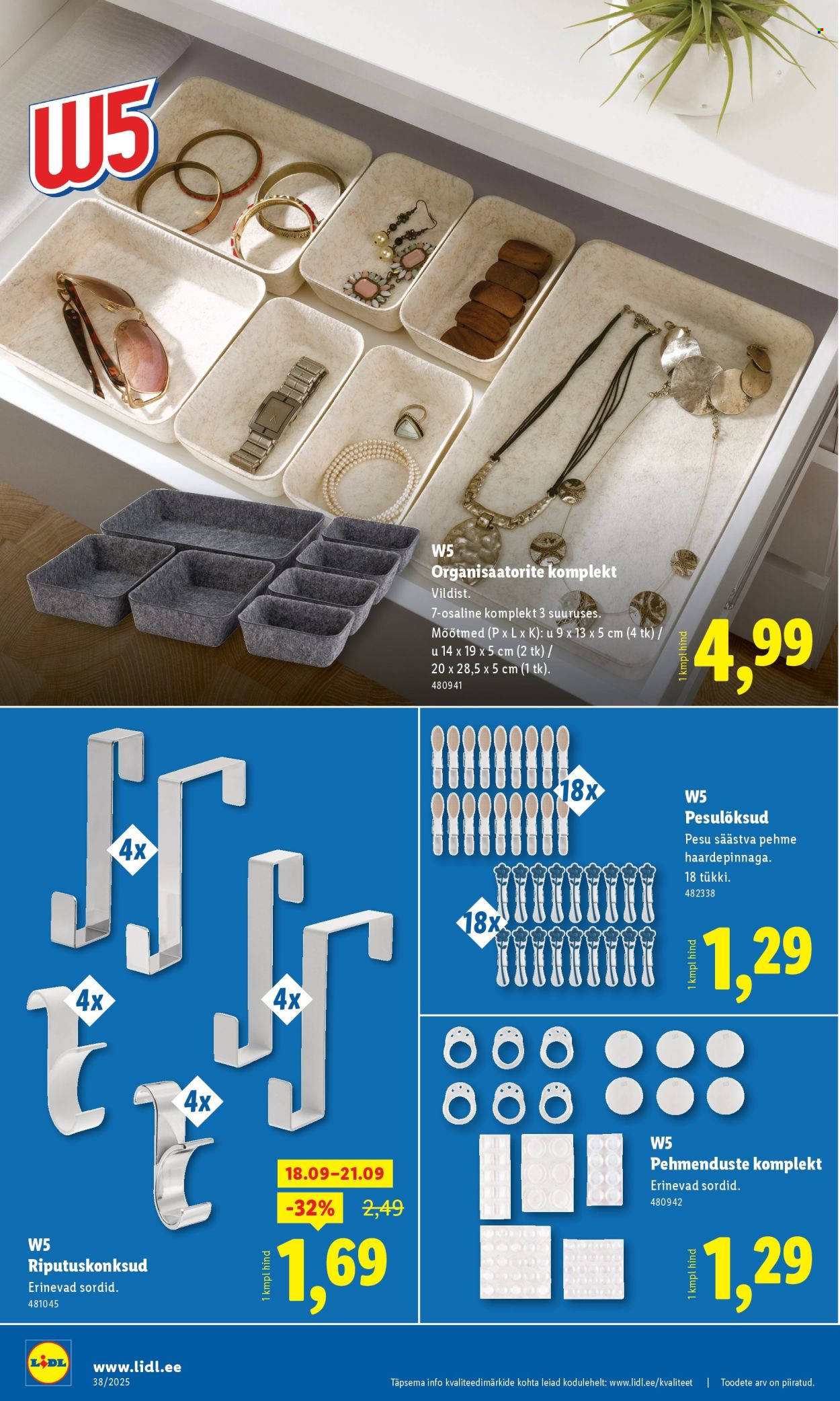 lidl - Lidl kliendileht - Tööstuskaupade pakkumised (15.09 - 21.09.2025) - page: 24