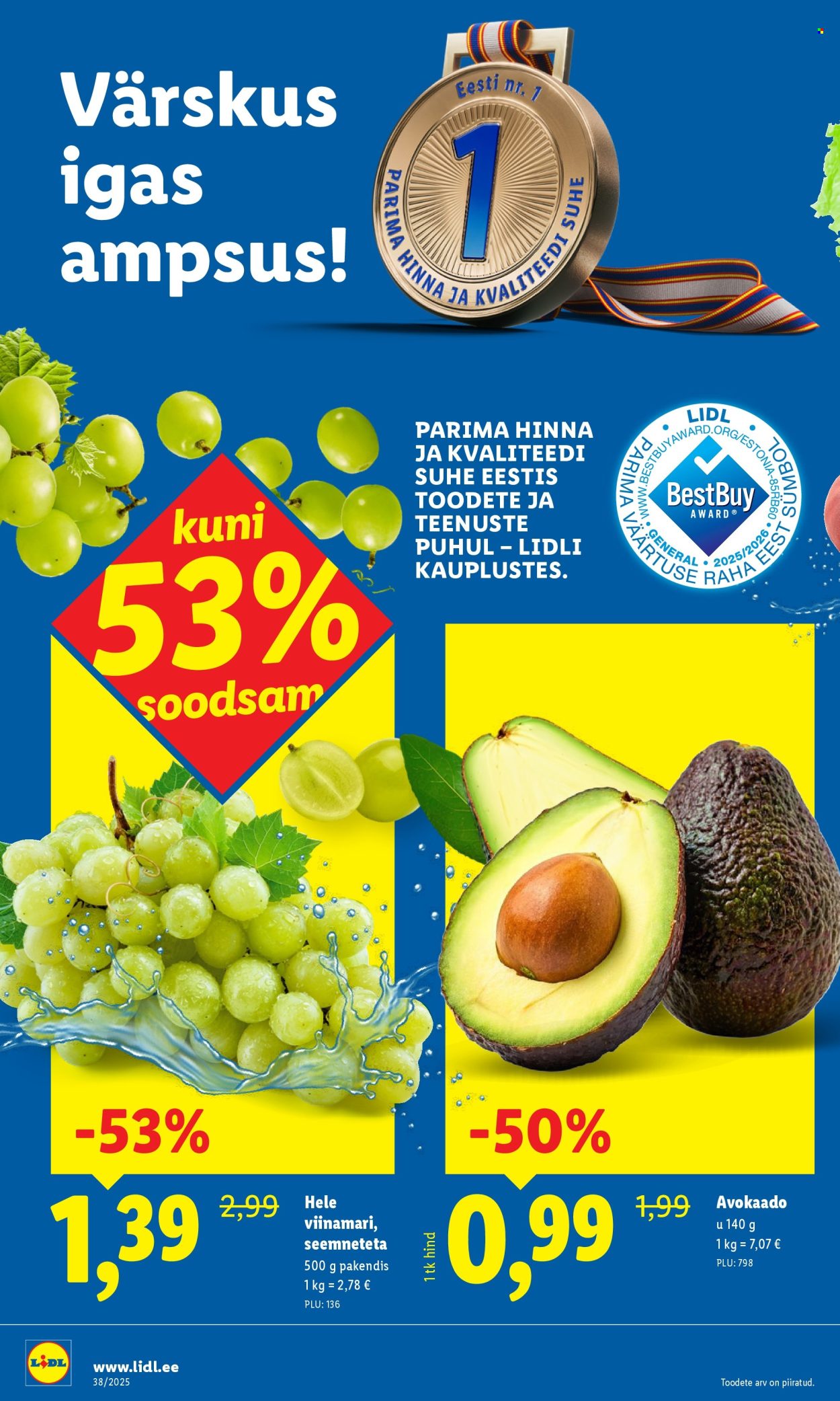 lidl - Lidl kliendileht - Kliendileht (15.09 - 21.09.2025) - page: 4