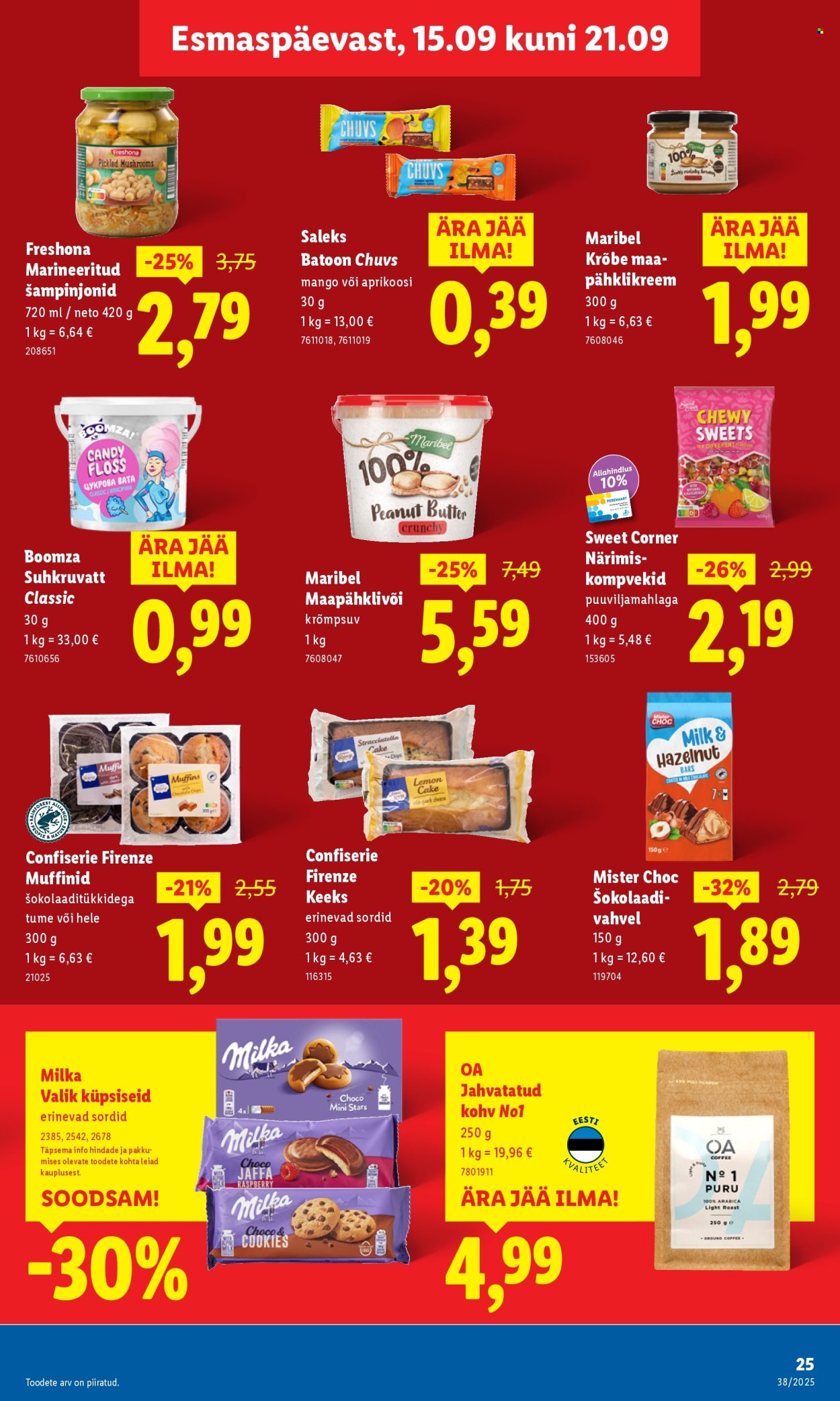 lidl - Lidl kliendileht - Kliendileht (15.09 - 21.09.2025) - page: 25