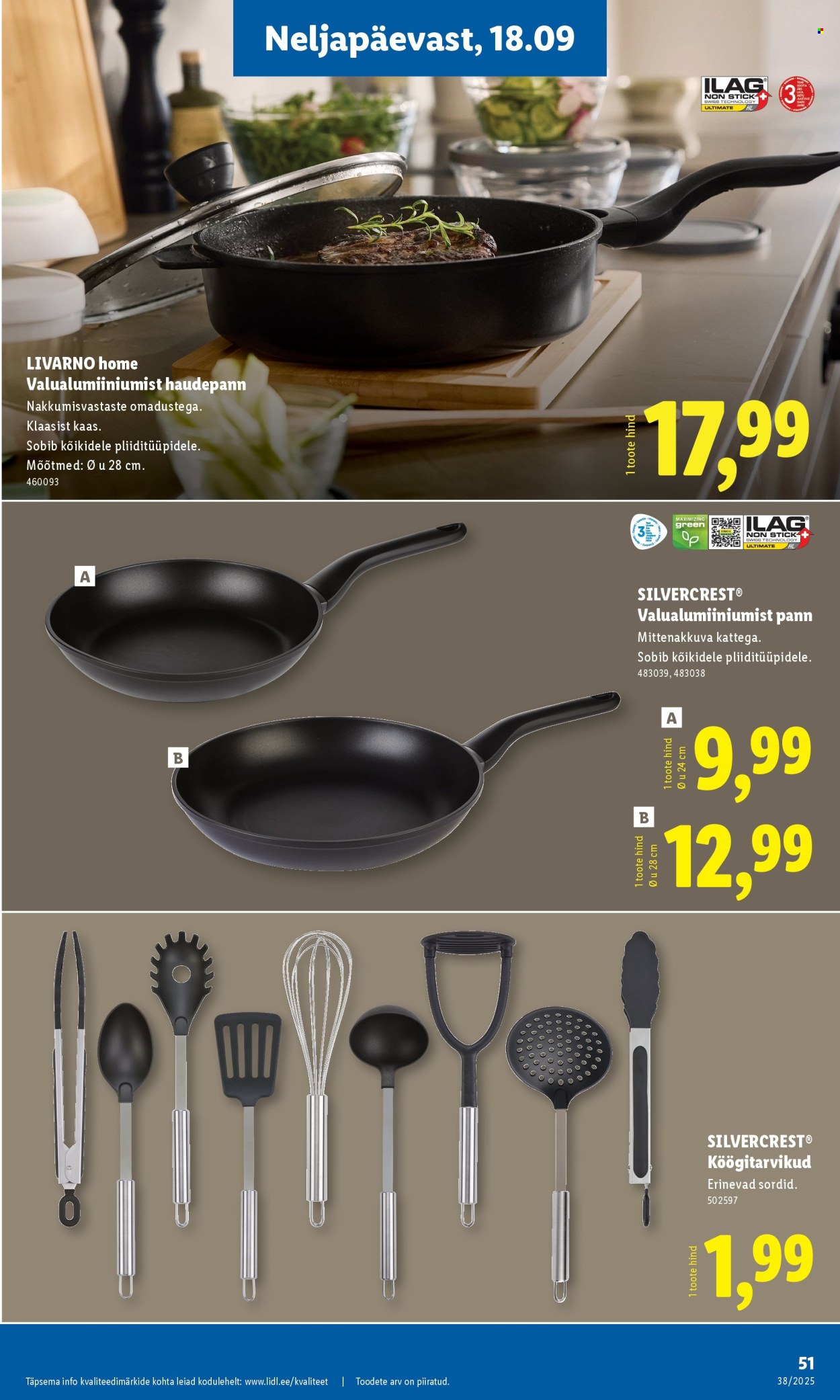 lidl - Lidl kliendileht - Kliendileht (15.09 - 21.09.2025) - page: 51