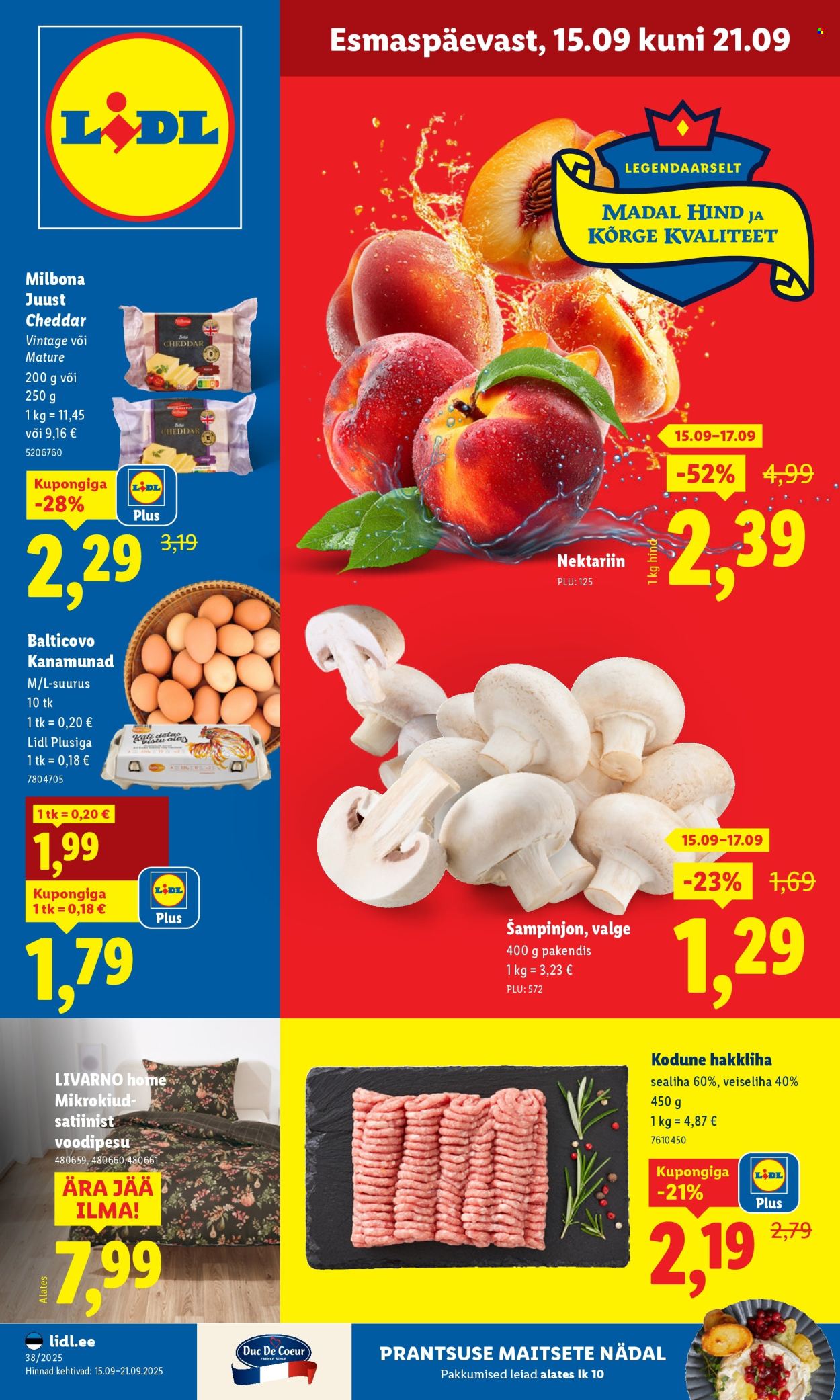 lidl - Lidl kliendileht - Kliendileht (15.09 - 21.09.2025)