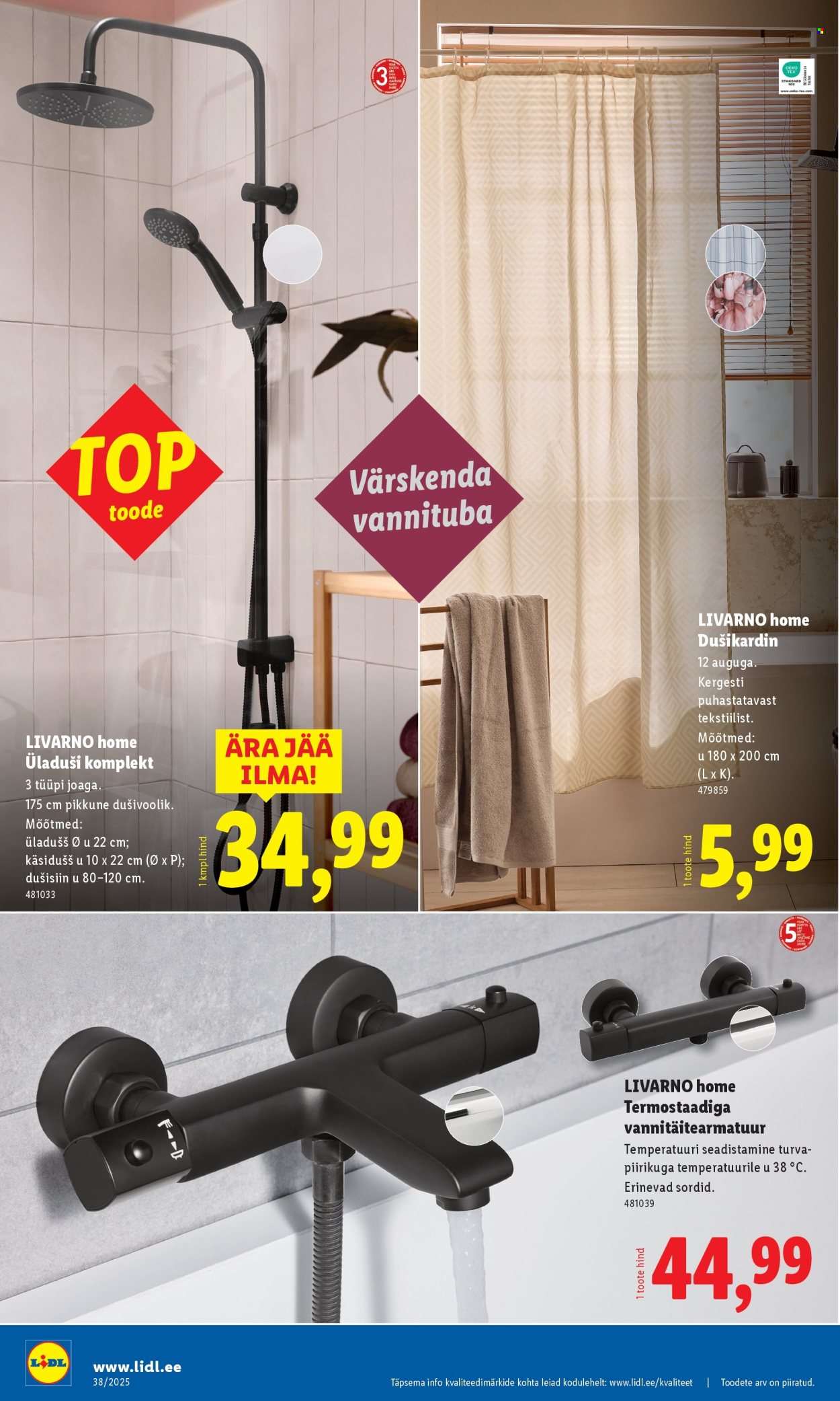 lidl - Lidl kliendileht - Kliendileht (15.09 - 21.09.2025) - page: 34