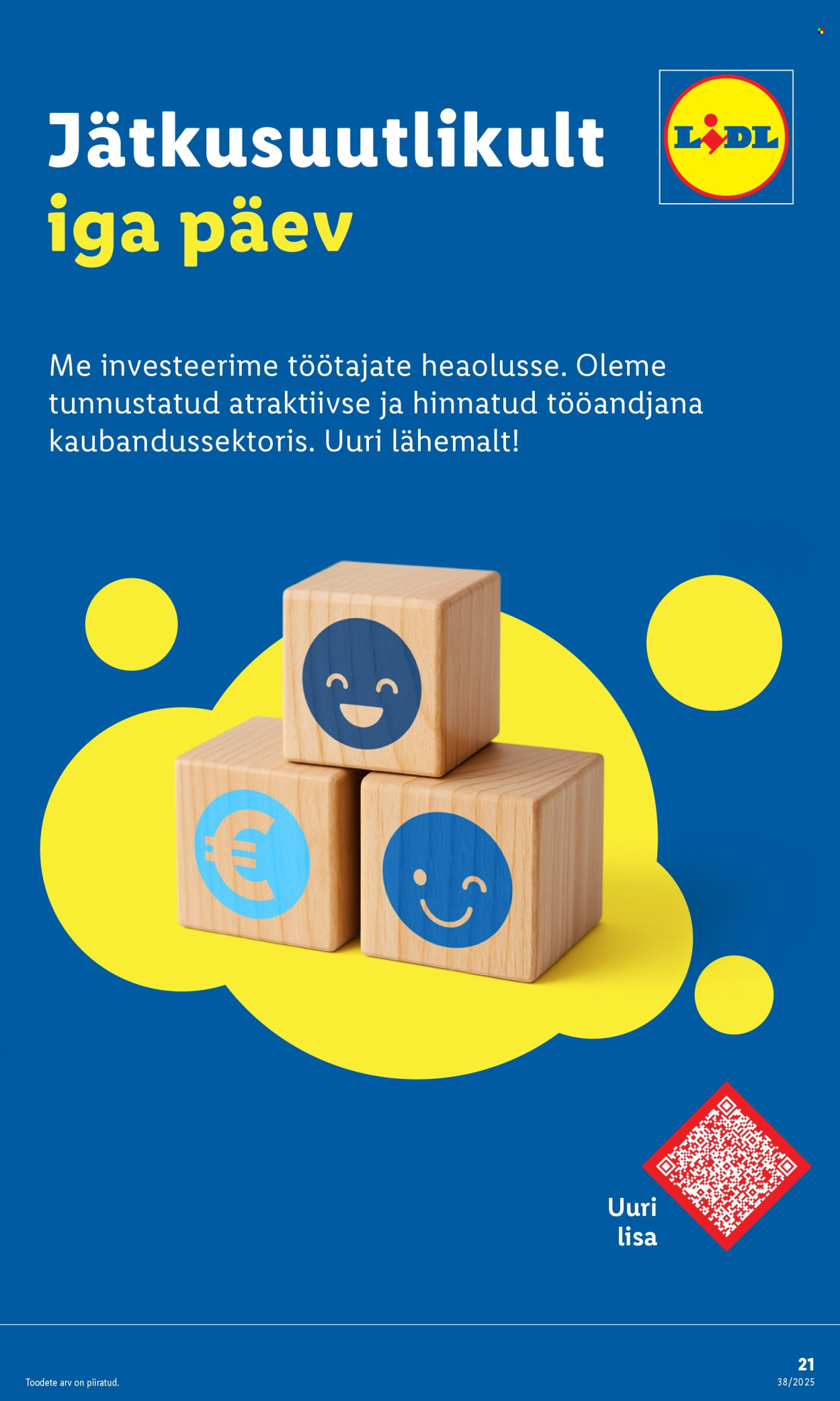 lidl - Lidl kliendileht - Kliendileht (15.09 - 21.09.2025) - page: 21