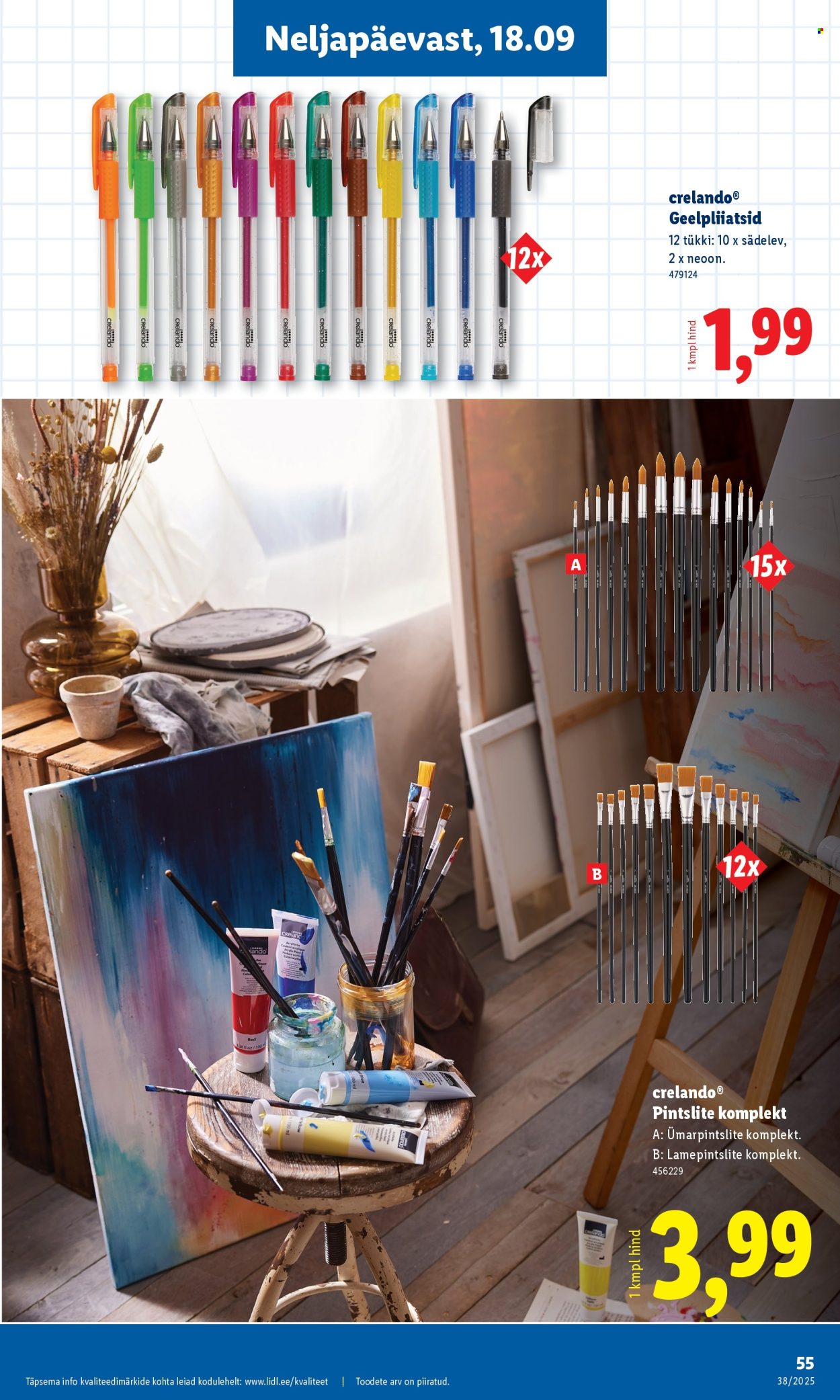 lidl - Lidl kliendileht - Kliendileht (15.09 - 21.09.2025) - page: 55