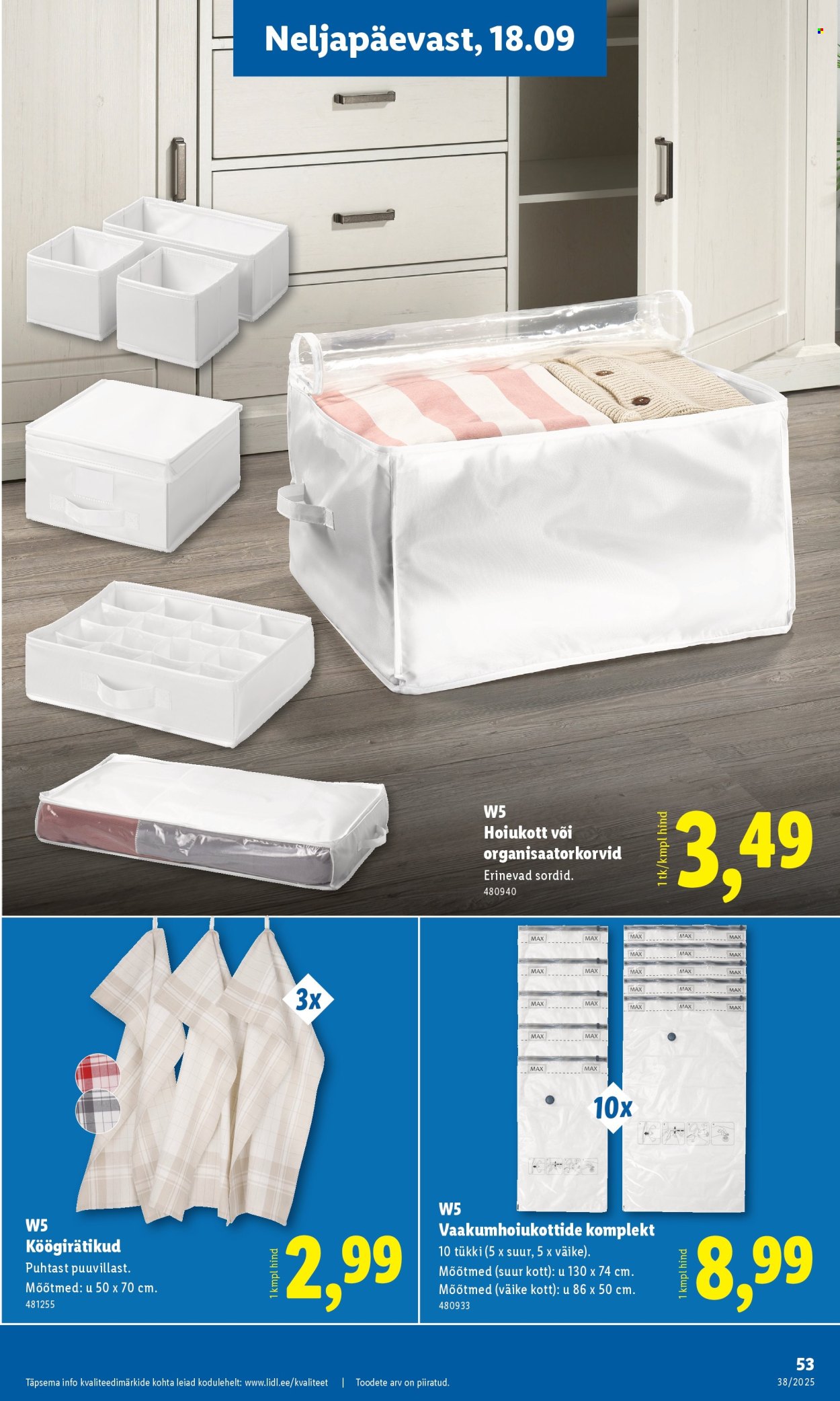 lidl - Lidl kliendileht - Kliendileht (15.09 - 21.09.2025) - page: 53