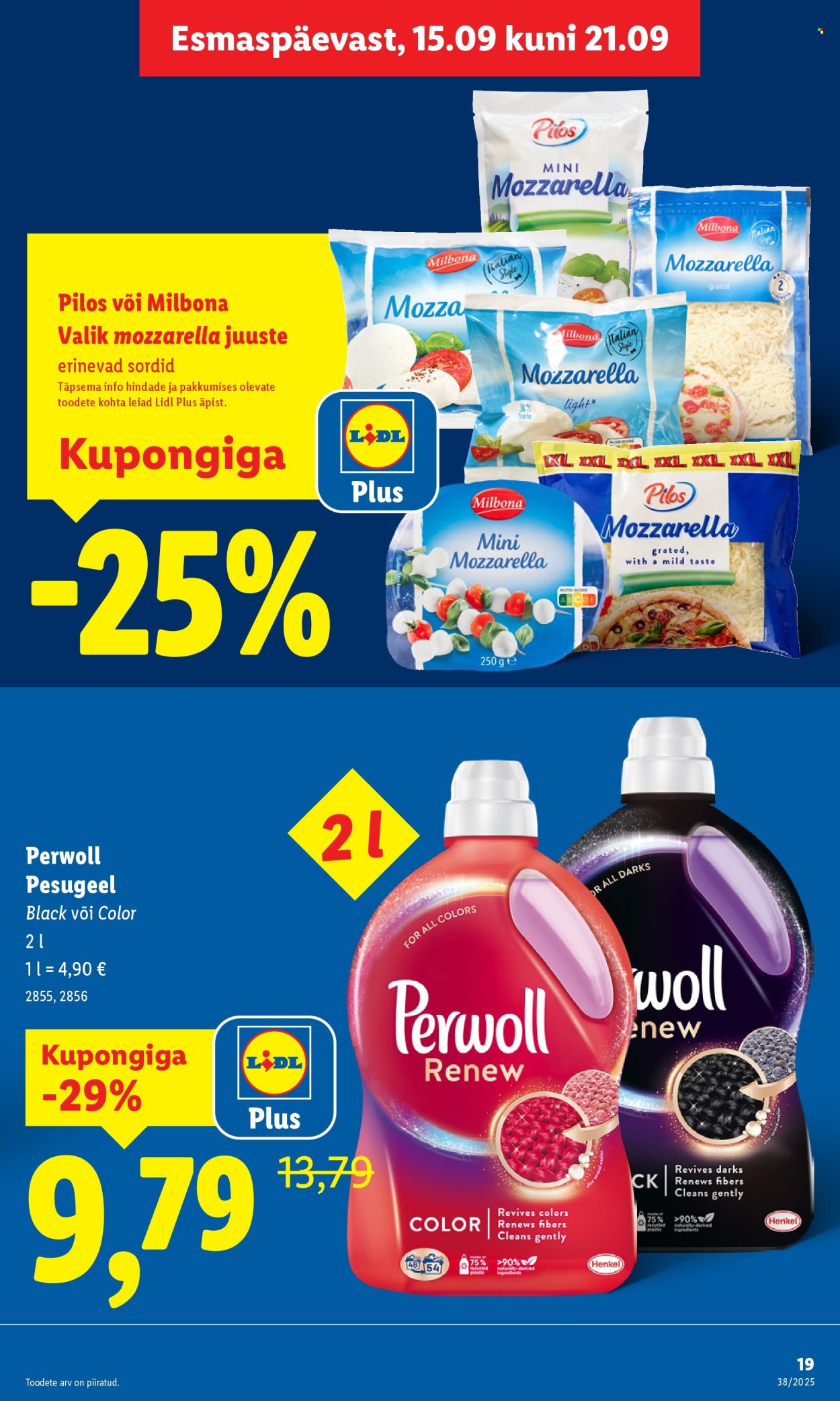 lidl - Lidl kliendileht - Kliendileht (15.09 - 21.09.2025) - page: 19