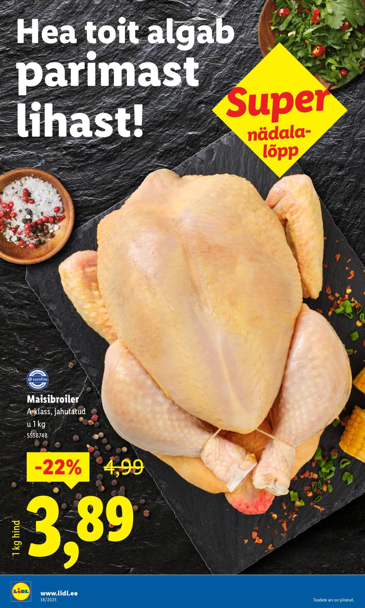 lidl - Lidl kliendileht - Nädalalõpu pakkumised (18.09 - 21.09.2025) - page: 12