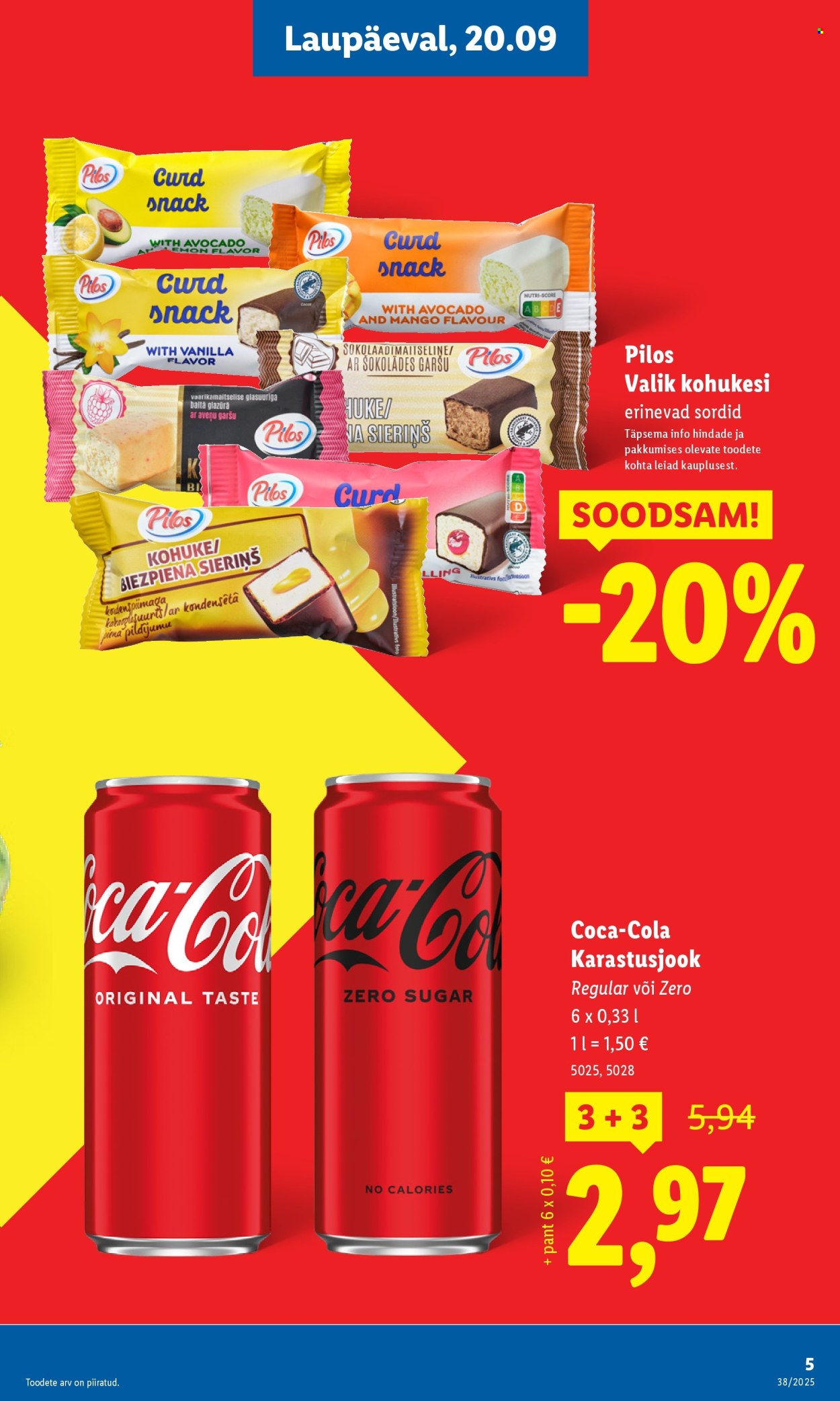 lidl - Lidl kliendileht - Nädalalõpu pakkumised (18.09 - 21.09.2025) - page: 5