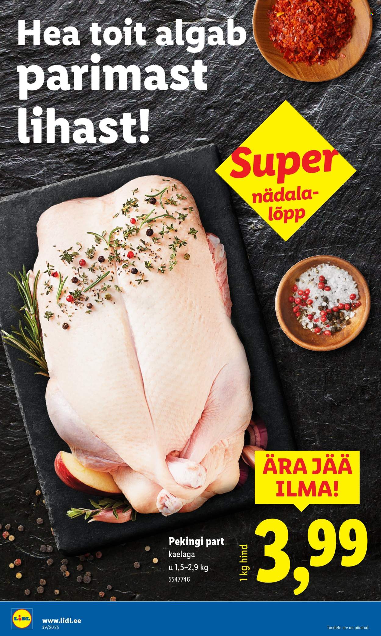 lidl - Lidl kliendileht - Kliendileht (22.09 - 28.09.2025) - page: 66