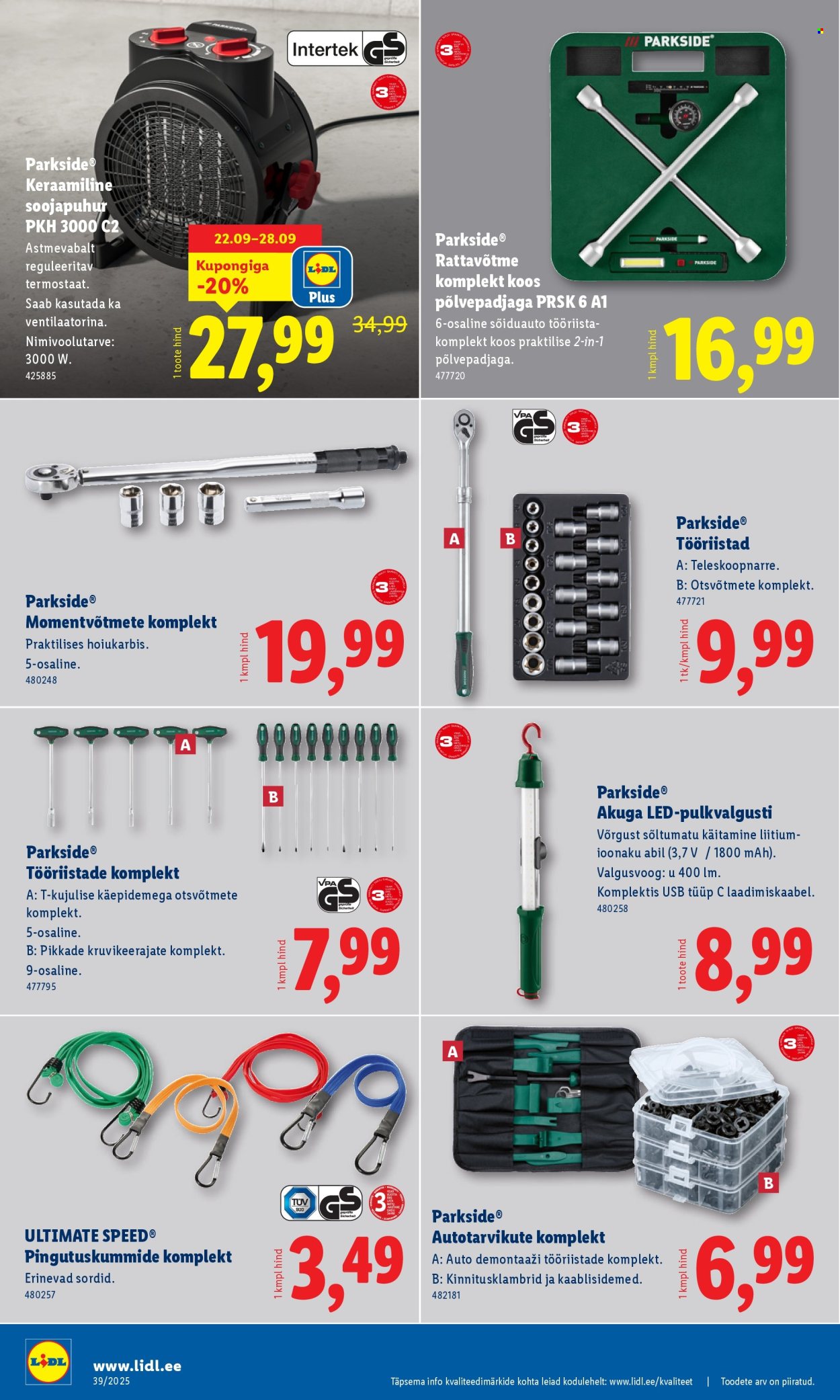 lidl - Lidl kliendileht - Kliendileht (22.09 - 28.09.2025) - page: 38