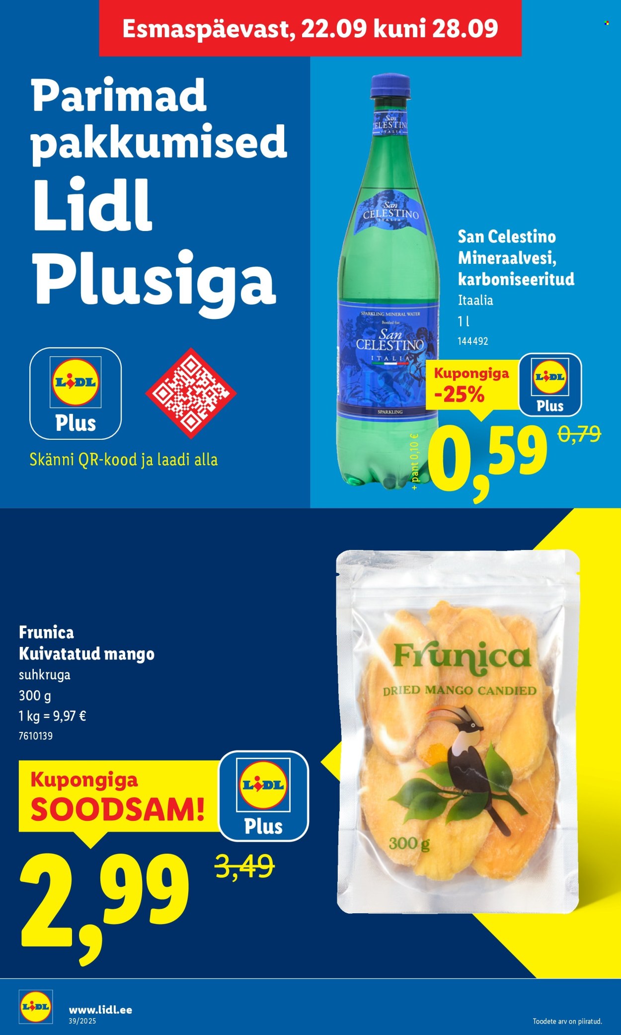lidl - Lidl kliendileht - Kliendileht (22.09 - 28.09.2025) - page: 22