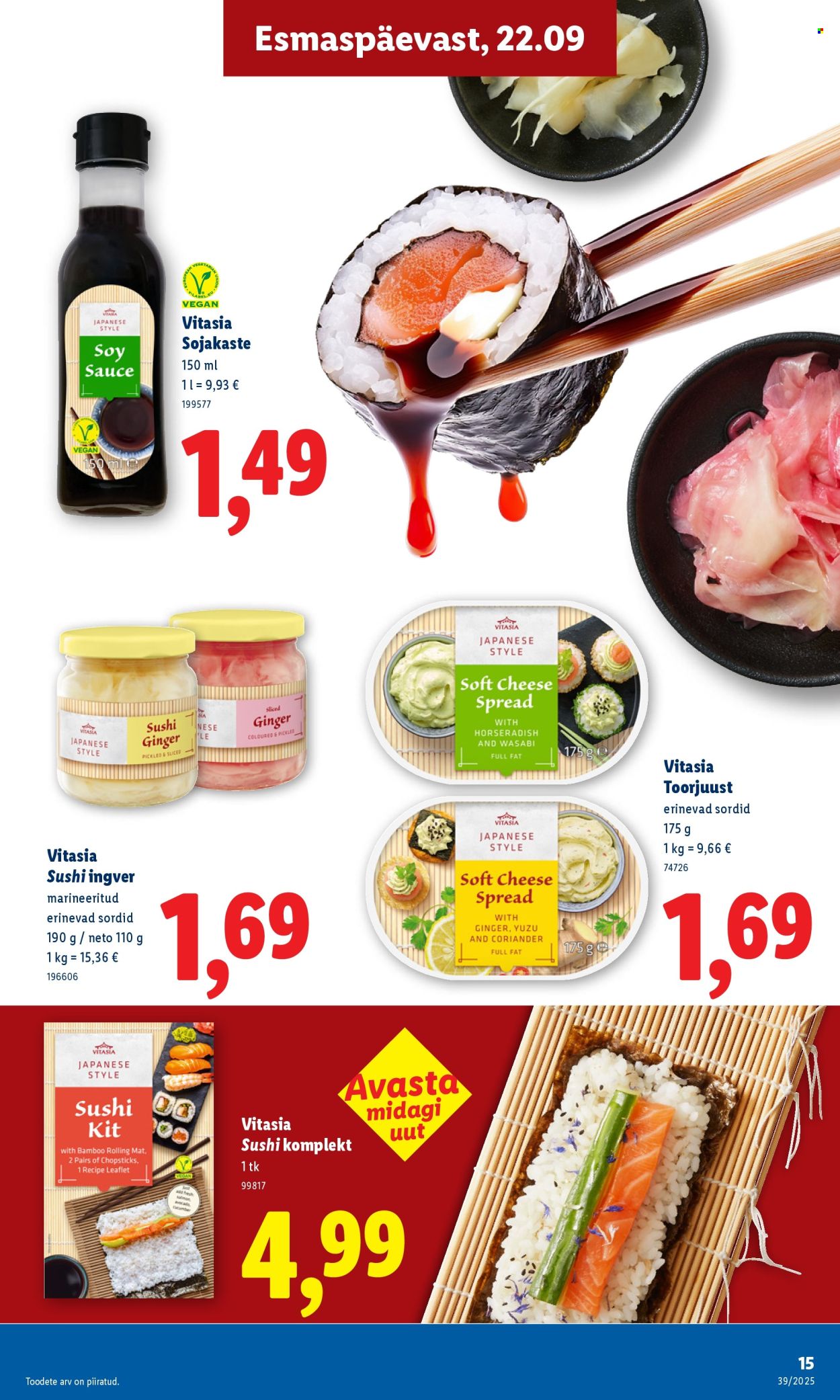 lidl - Lidl kliendileht - Kliendileht (22.09 - 28.09.2025) - page: 15