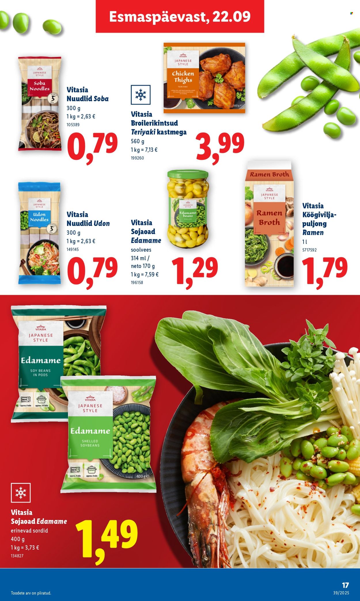 lidl - Lidl kliendileht - Kliendileht (22.09 - 28.09.2025) - page: 17