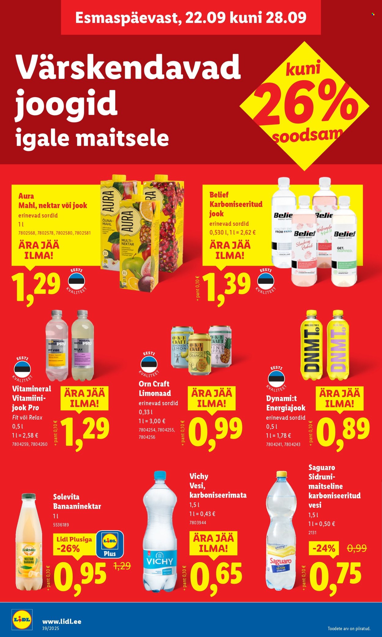 lidl - Lidl kliendileht - Kliendileht (22.09 - 28.09.2025) - page: 28
