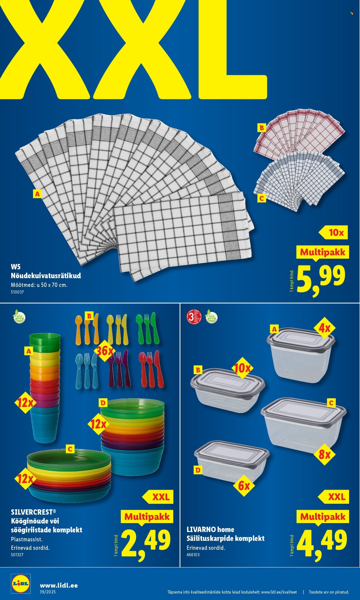 lidl - Lidl kliendileht - Kliendileht (22.09 - 28.09.2025) - page: 44