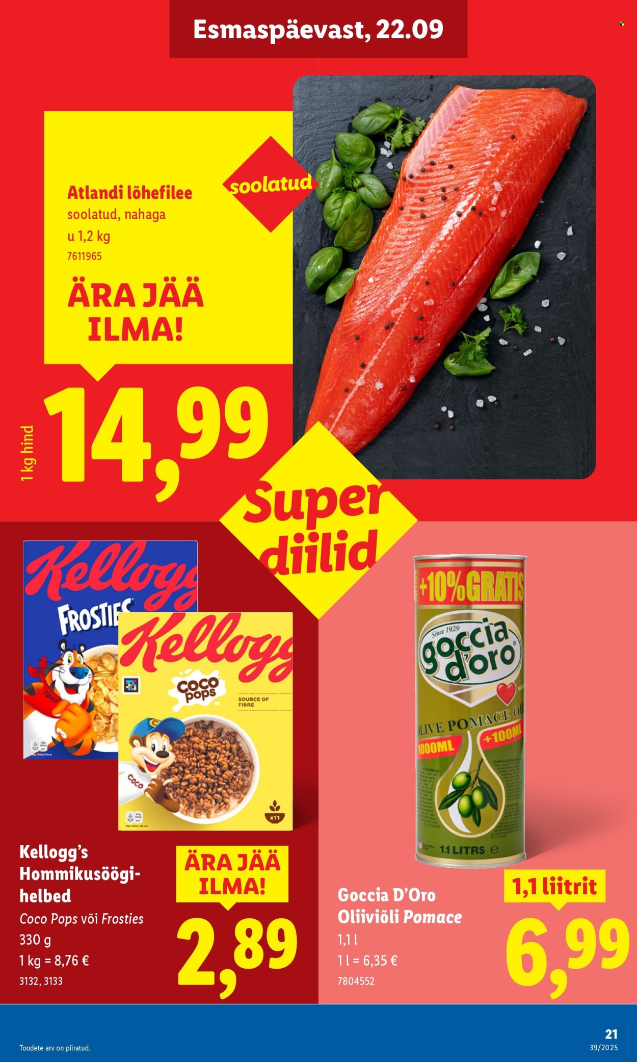 lidl - Lidl kliendileht - Kliendileht (22.09 - 28.09.2025) - page: 21