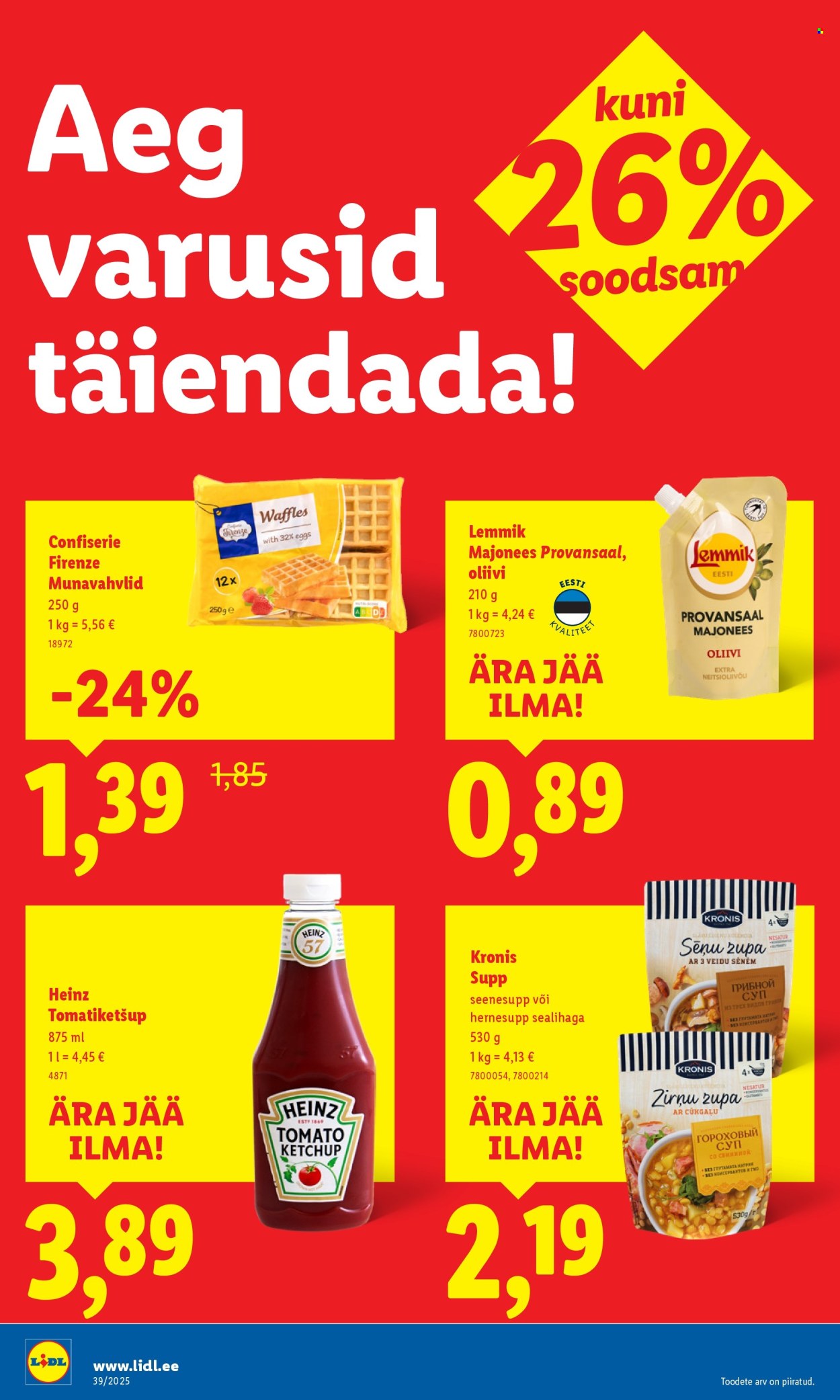 lidl - Lidl kliendileht - Kliendileht (22.09 - 28.09.2025) - page: 26