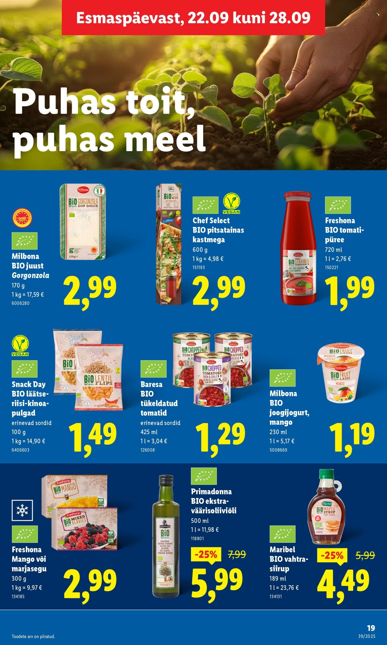 lidl - Lidl kliendileht - Kliendileht (22.09 - 28.09.2025) - page: 19