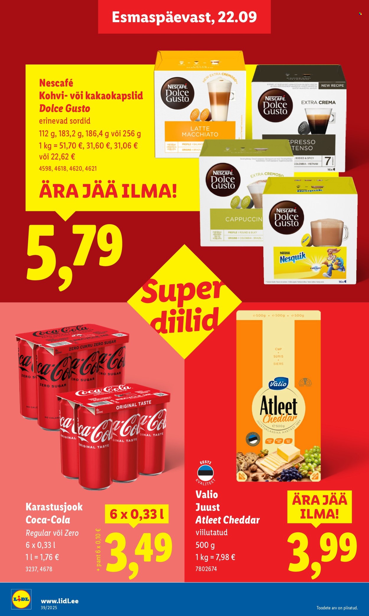 lidl - Lidl kliendileht - Kliendileht (22.09 - 28.09.2025) - page: 20