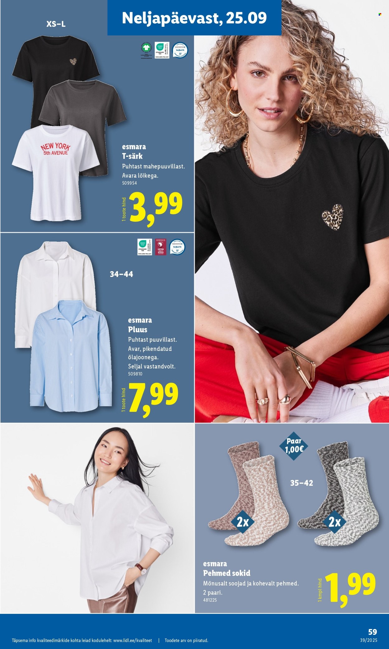 lidl - Lidl kliendileht - Kliendileht (22.09 - 28.09.2025) - page: 59